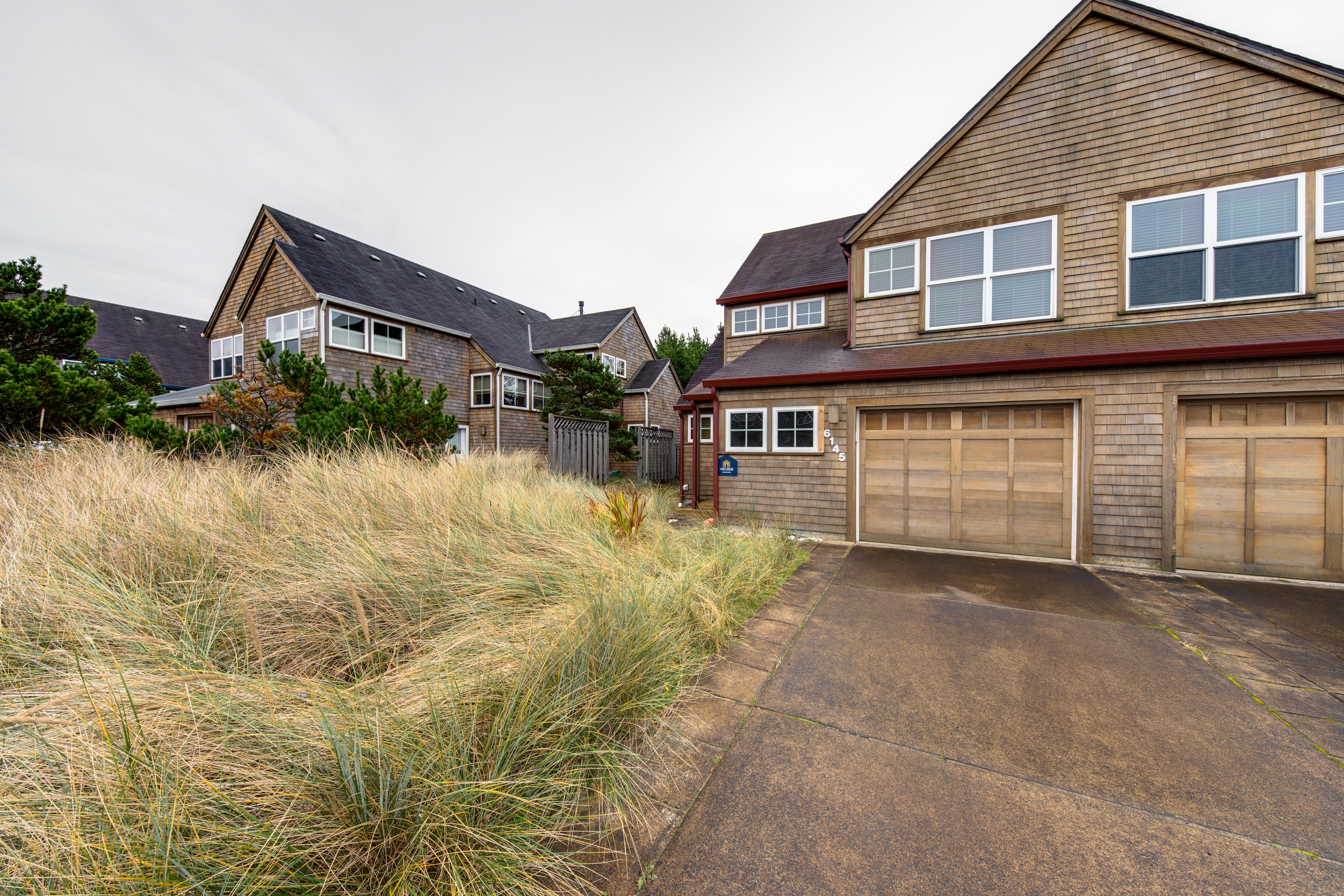 Beautiful modern home with great beach access fireplace and outdoor shower