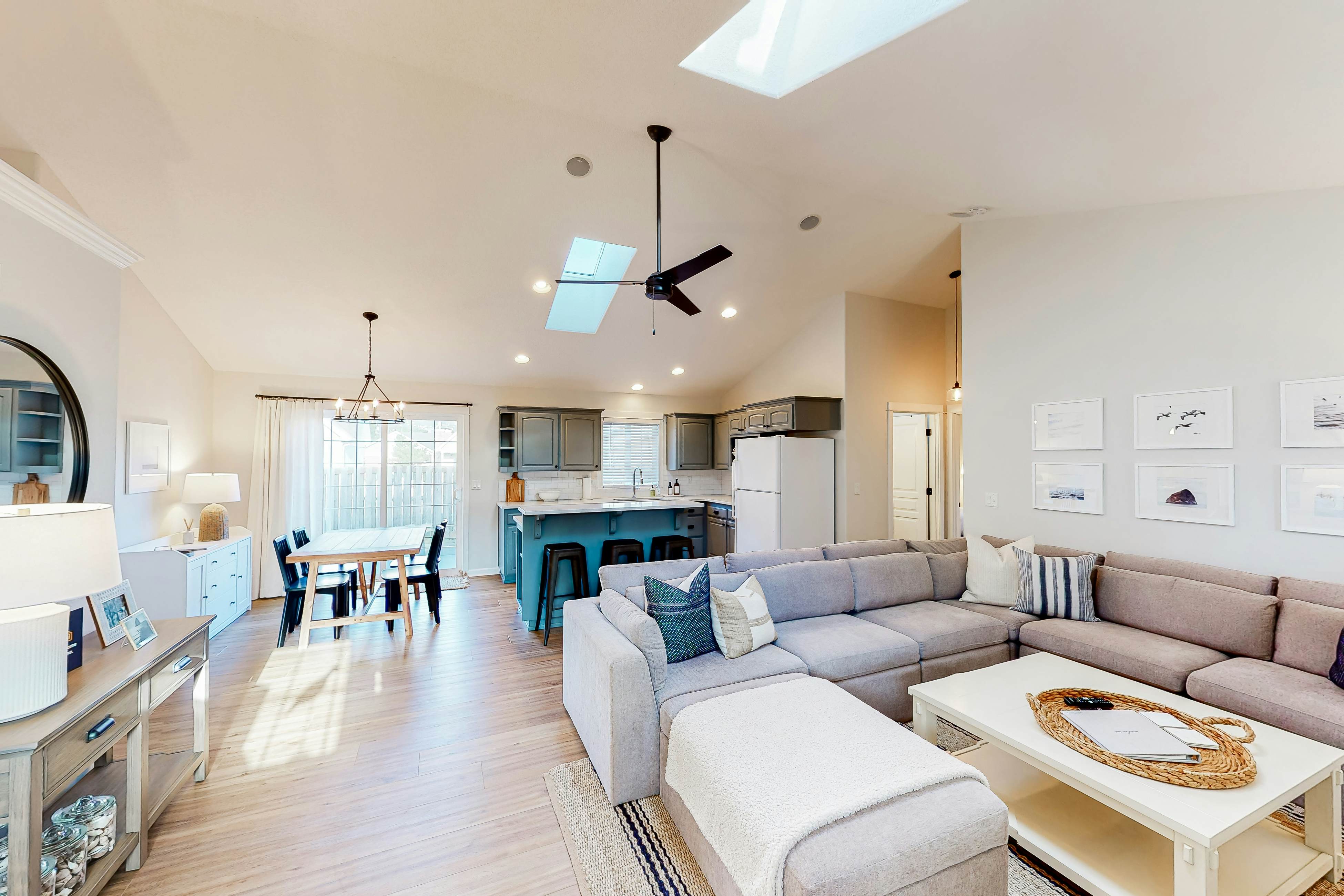 Family-Friendly Beach Home with High-Speed WiFi, Gas Fireplace, and Washer/Dryer