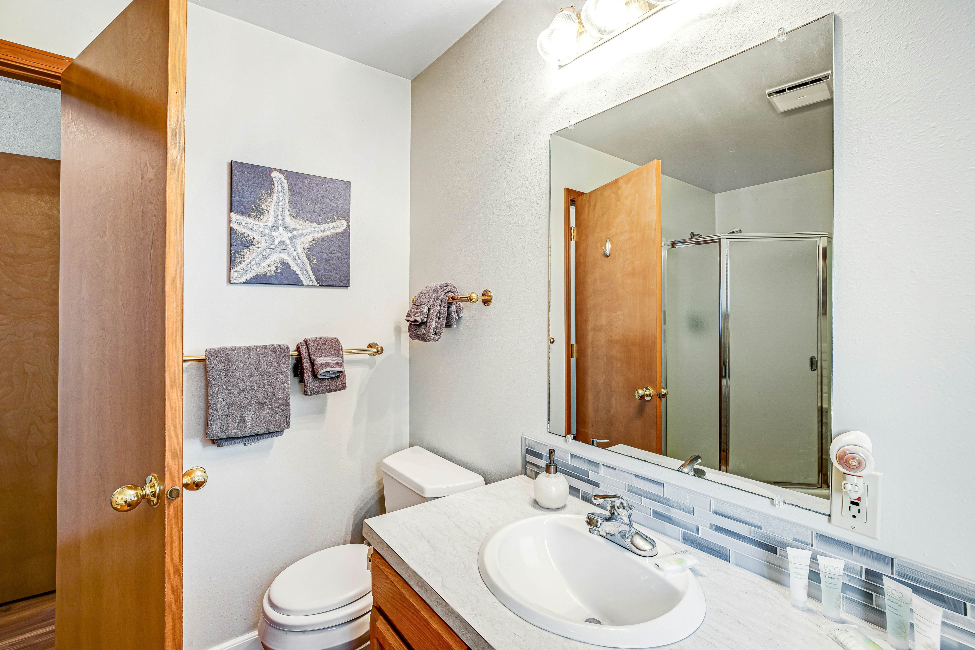 Cozy Home with Wood Stove, WiFi, Gas Grill, & Large Deck - Walk to Beach