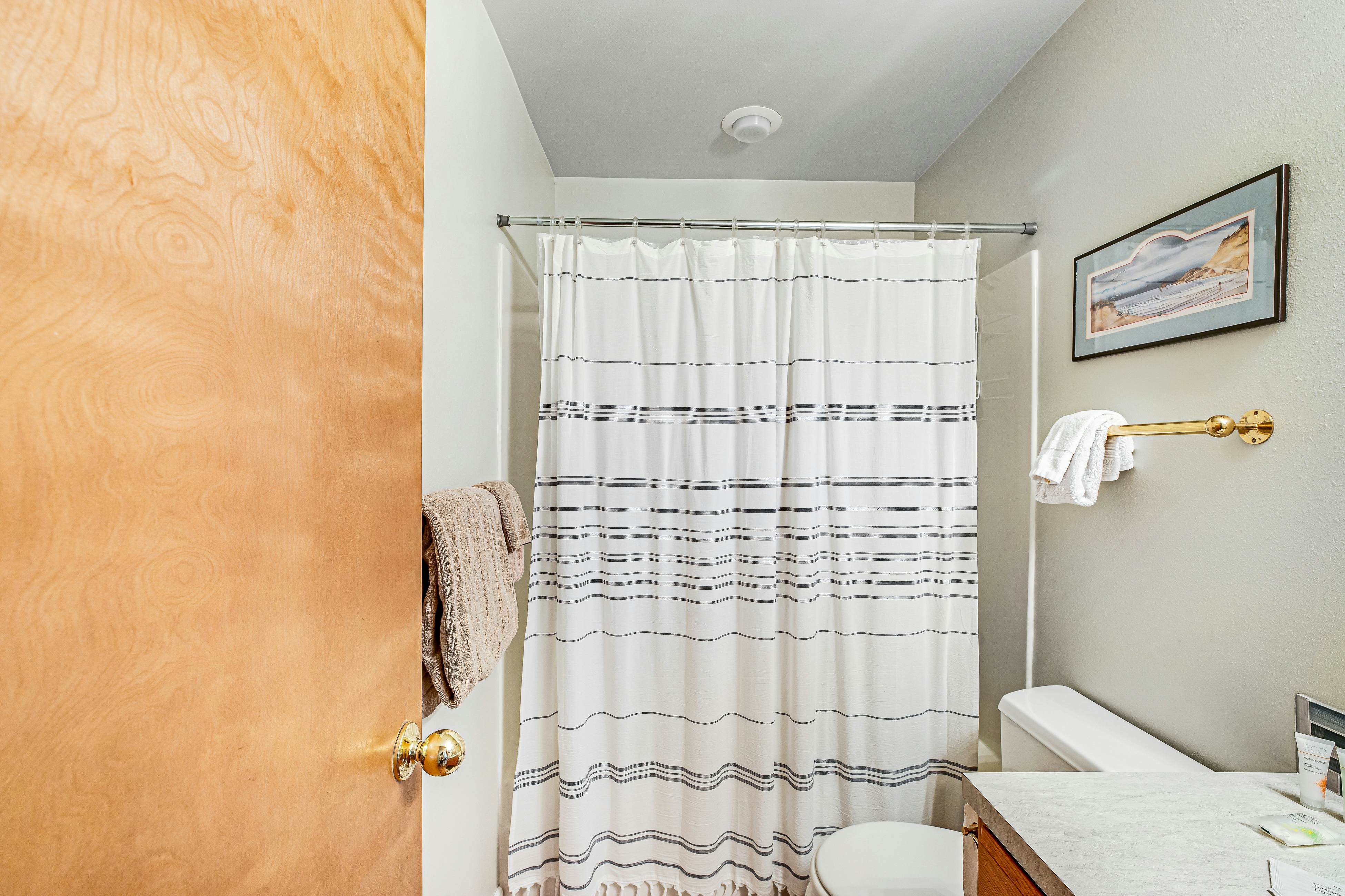 Cozy Home with Wood Stove, WiFi, Gas Grill, & Large Deck - Walk to Beach