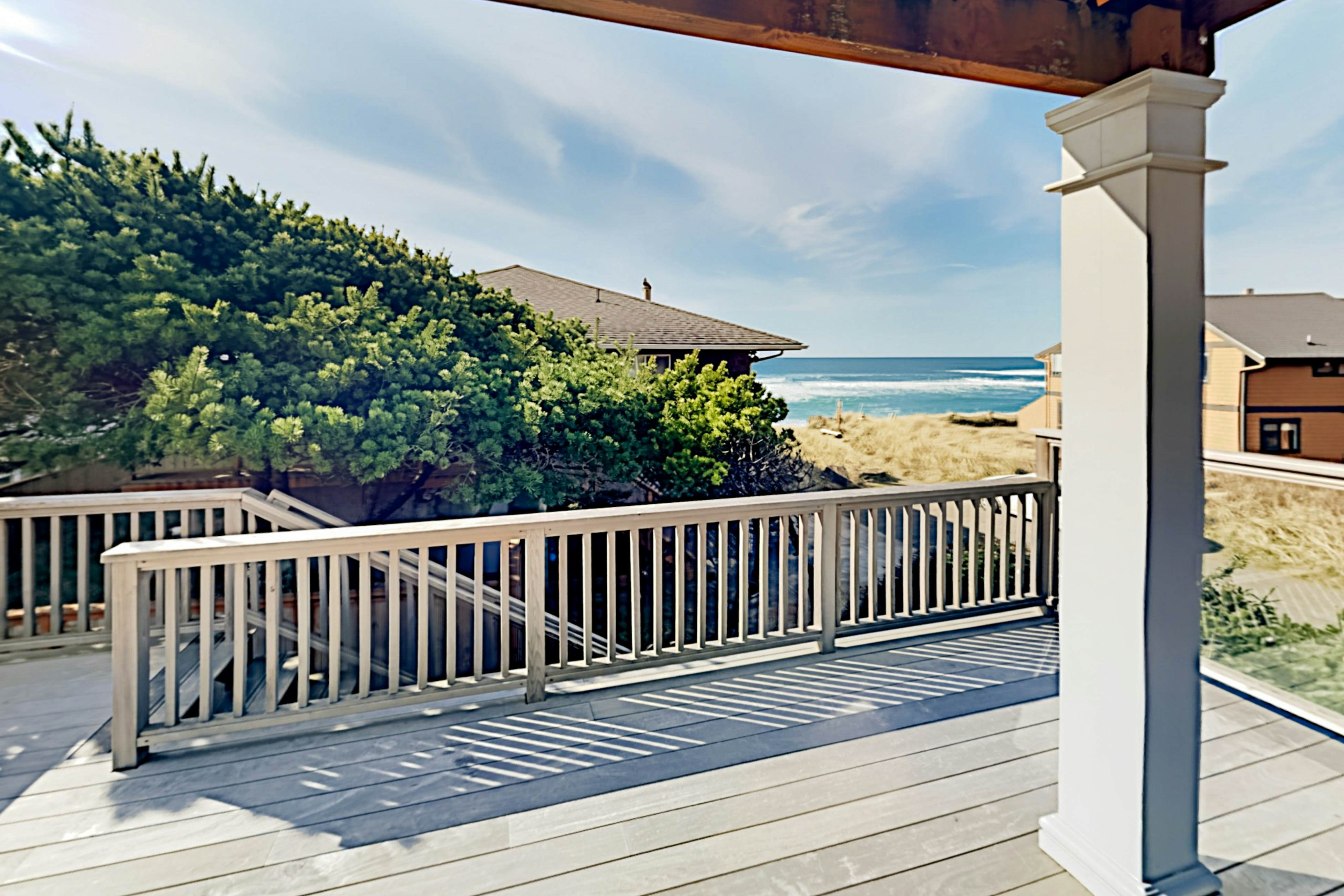 Expansive Beach Retreat | 2 Decks & Balcony | Corner Lot, 50’ to Ocean