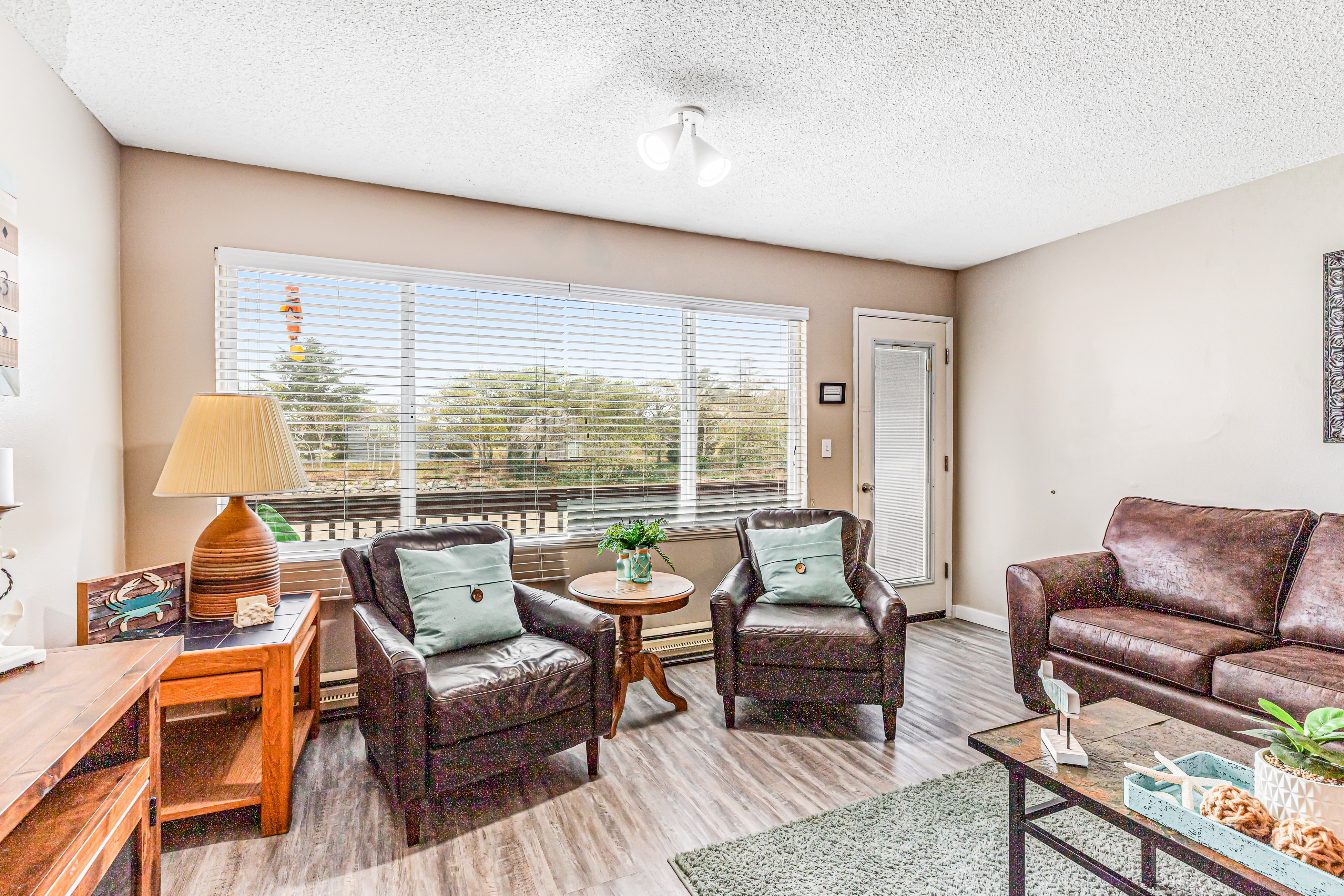 Oceanfront 2nd floor condo with river ocean views balcony and beach access