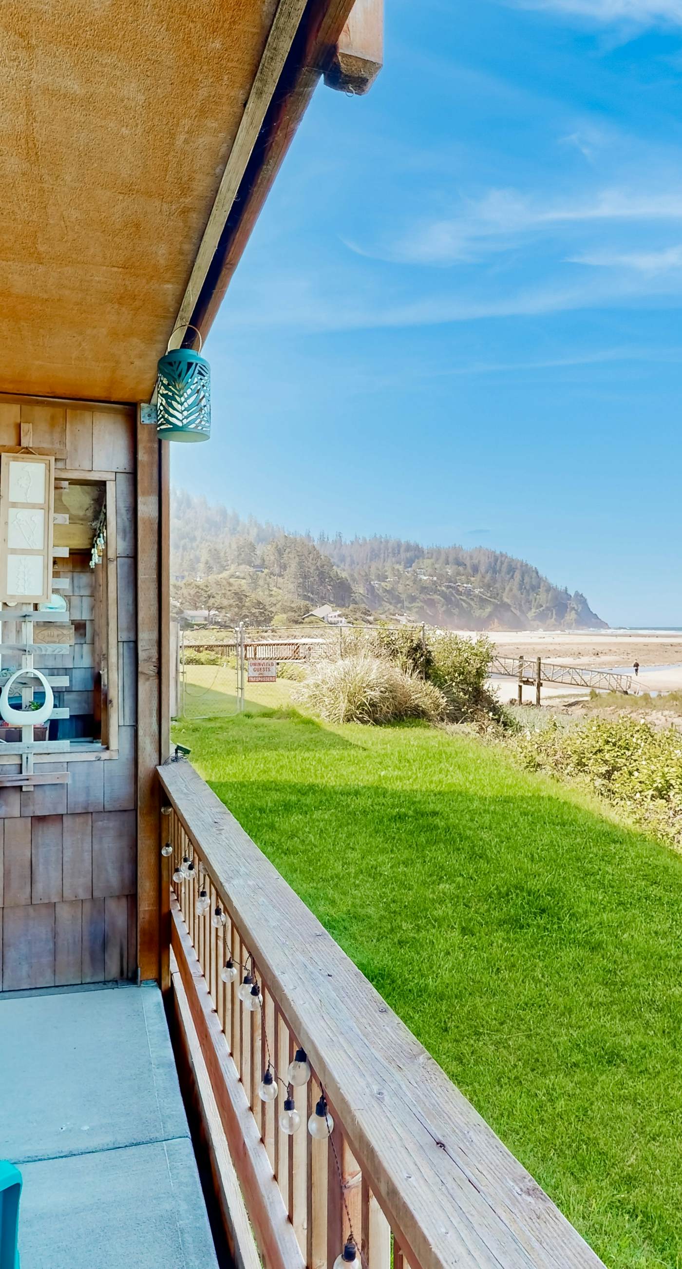 Creekfront Condo with Private Patio Beach Access Shared with D Gas Grill and Views