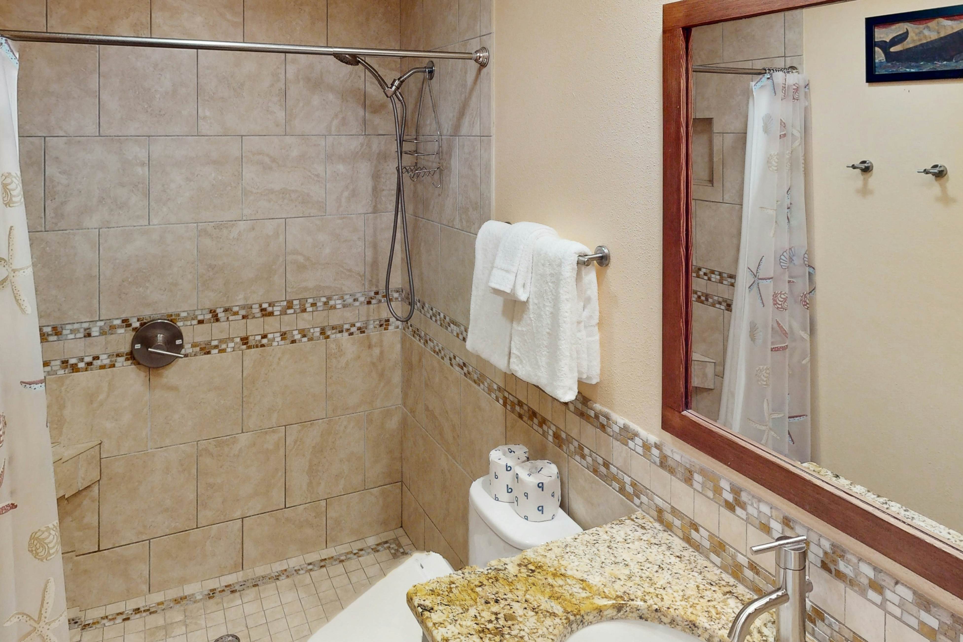 Beautiful ocean front condo with stunning views, WiFi, steps to beach