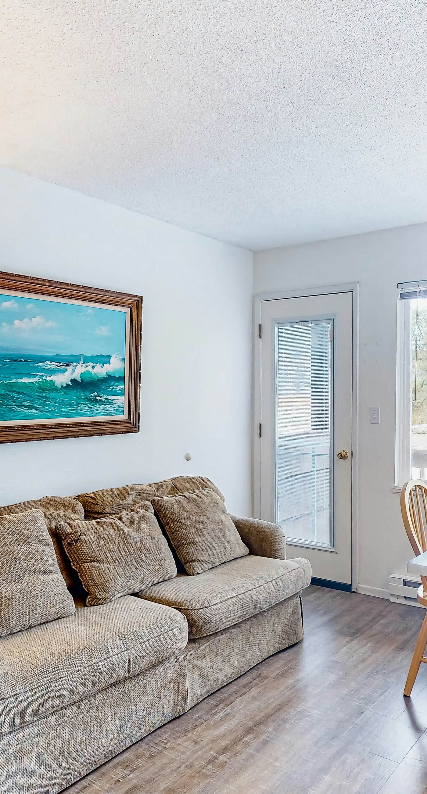 Dog friendly riverfront suite at oceanfront Proposal Rock Inn steps to beach