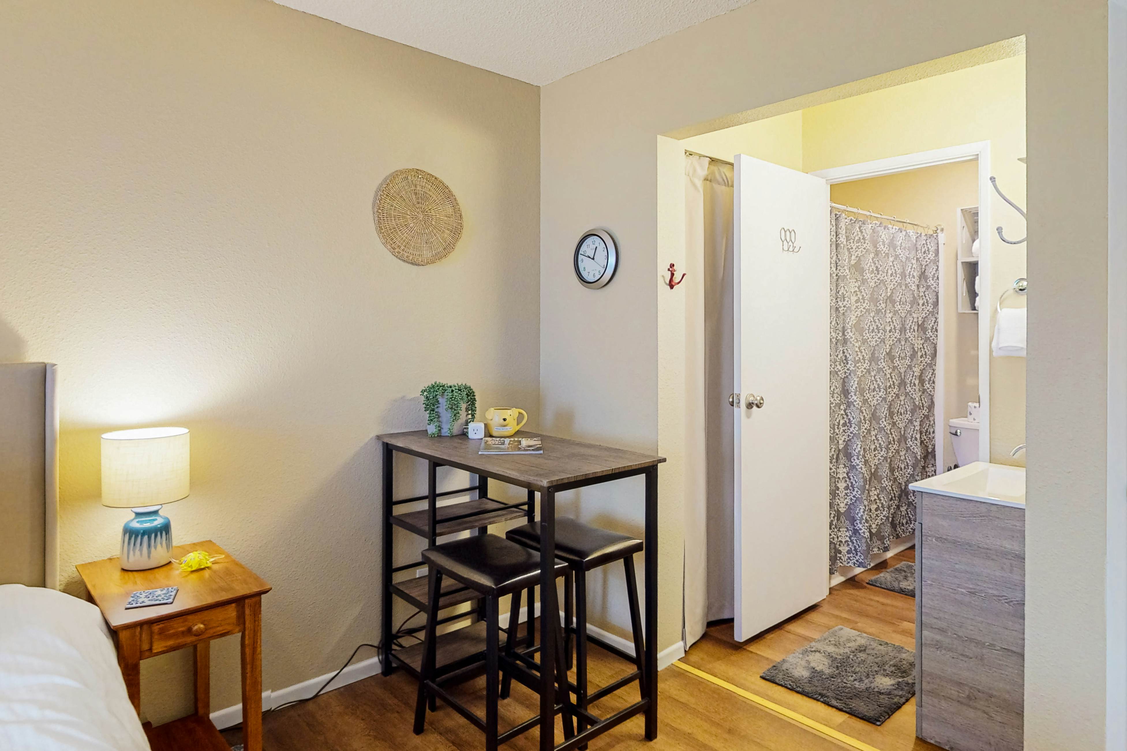 Dog friendly oceanfront condo with beach access and updated interior