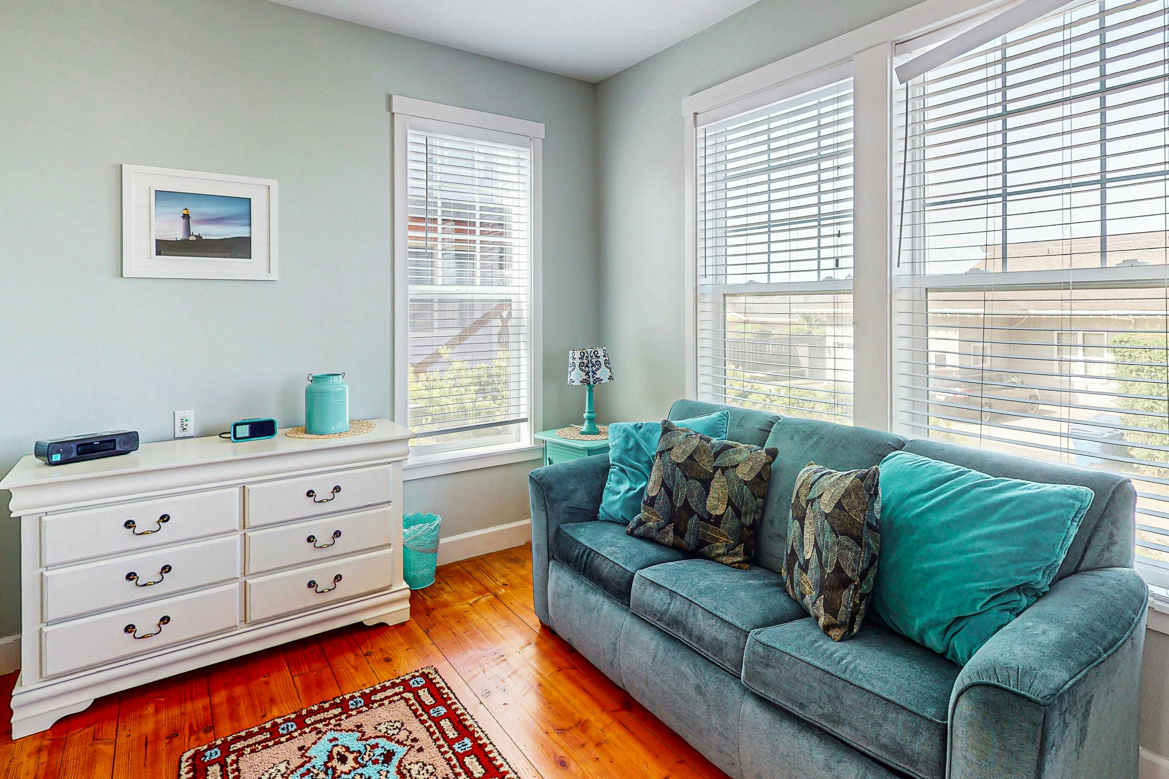 Gorgeous ocean view home with hot tub game room steps to beach