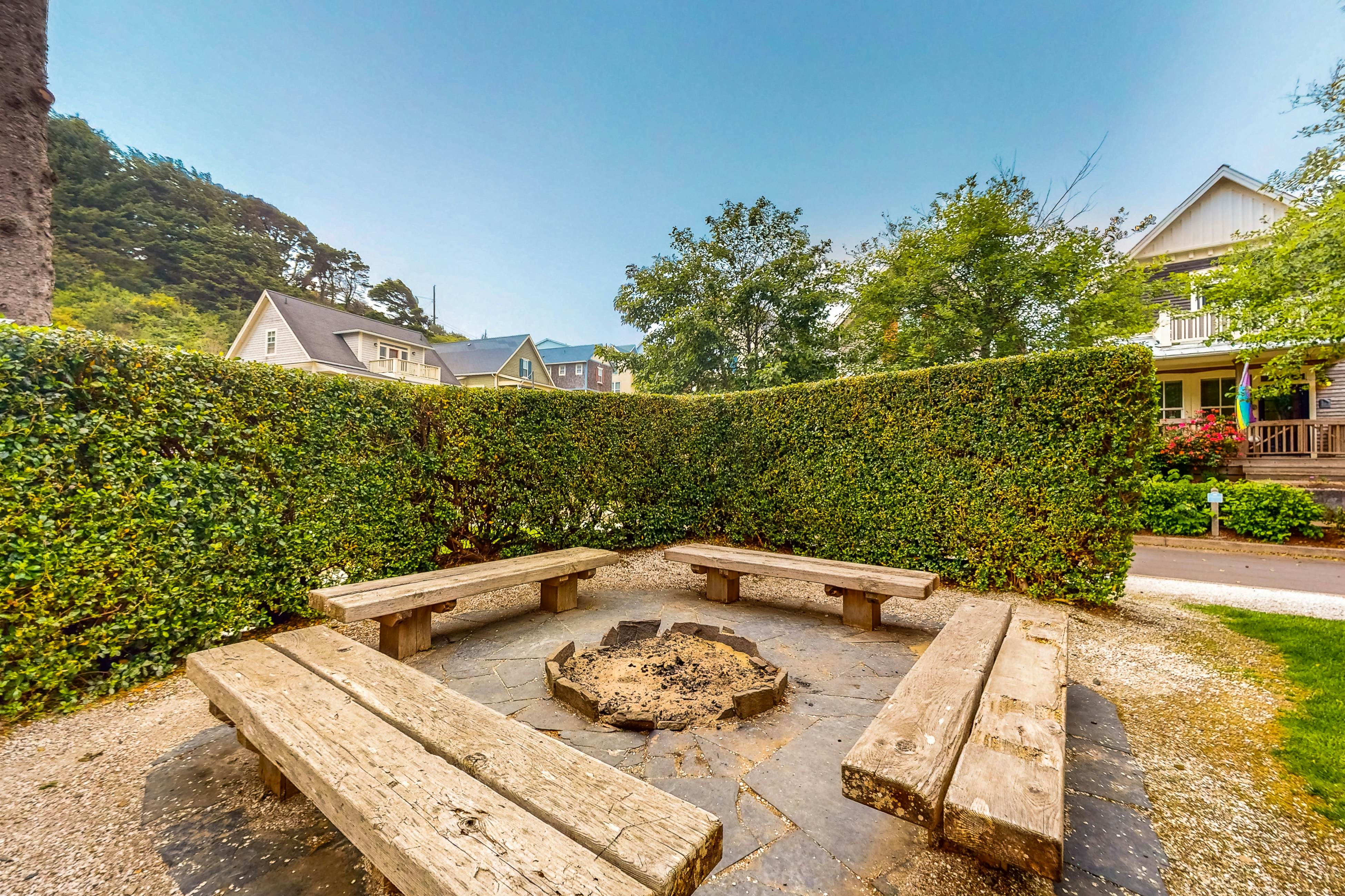 Beautiful family-friendly home with private hot tub, walk to beach, shared pool