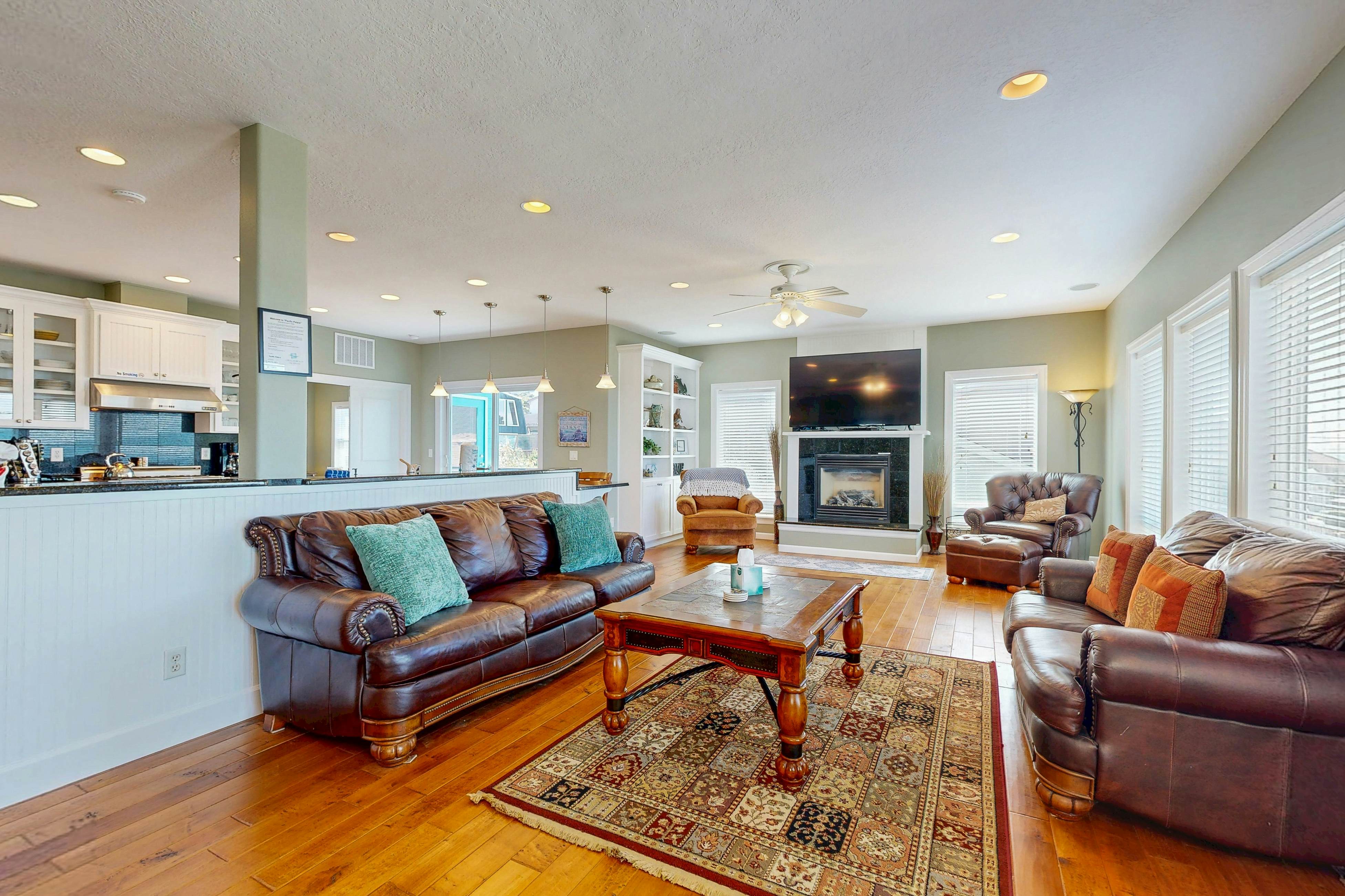 Beautiful multi-level home w/ theater, game room, & amazing ocean views