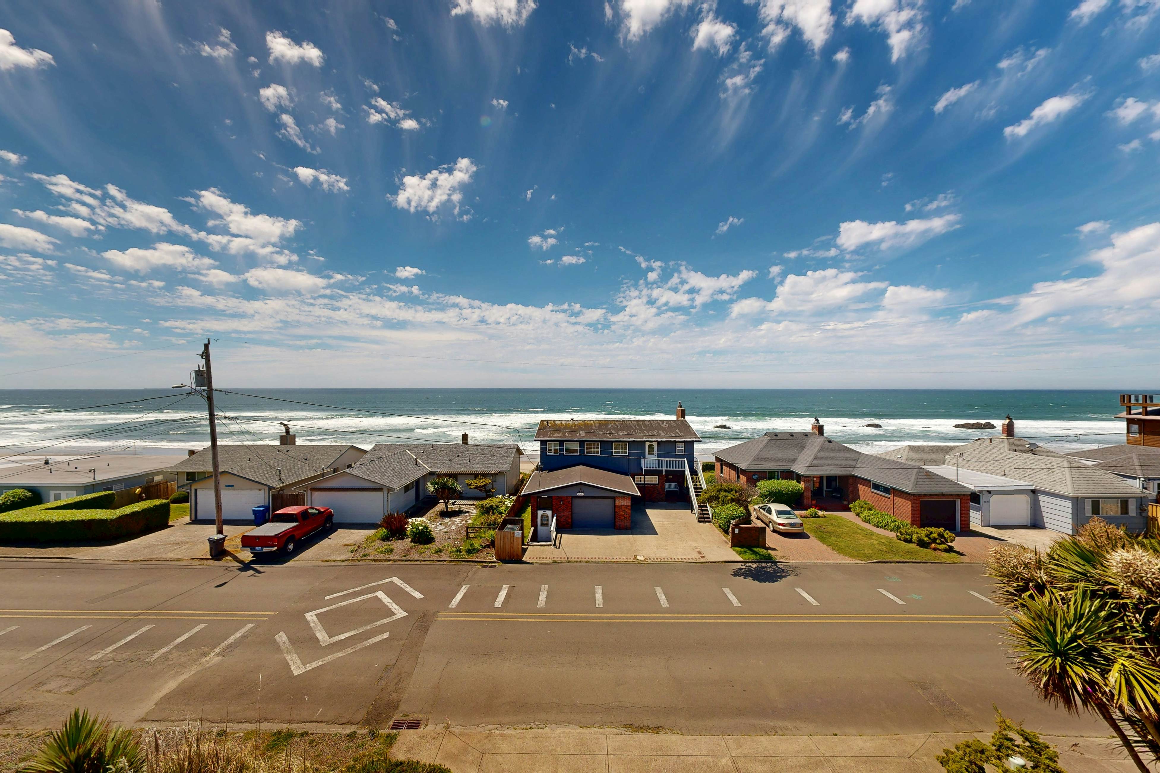Beautiful multi-level home w/ theater, game room, & amazing ocean views