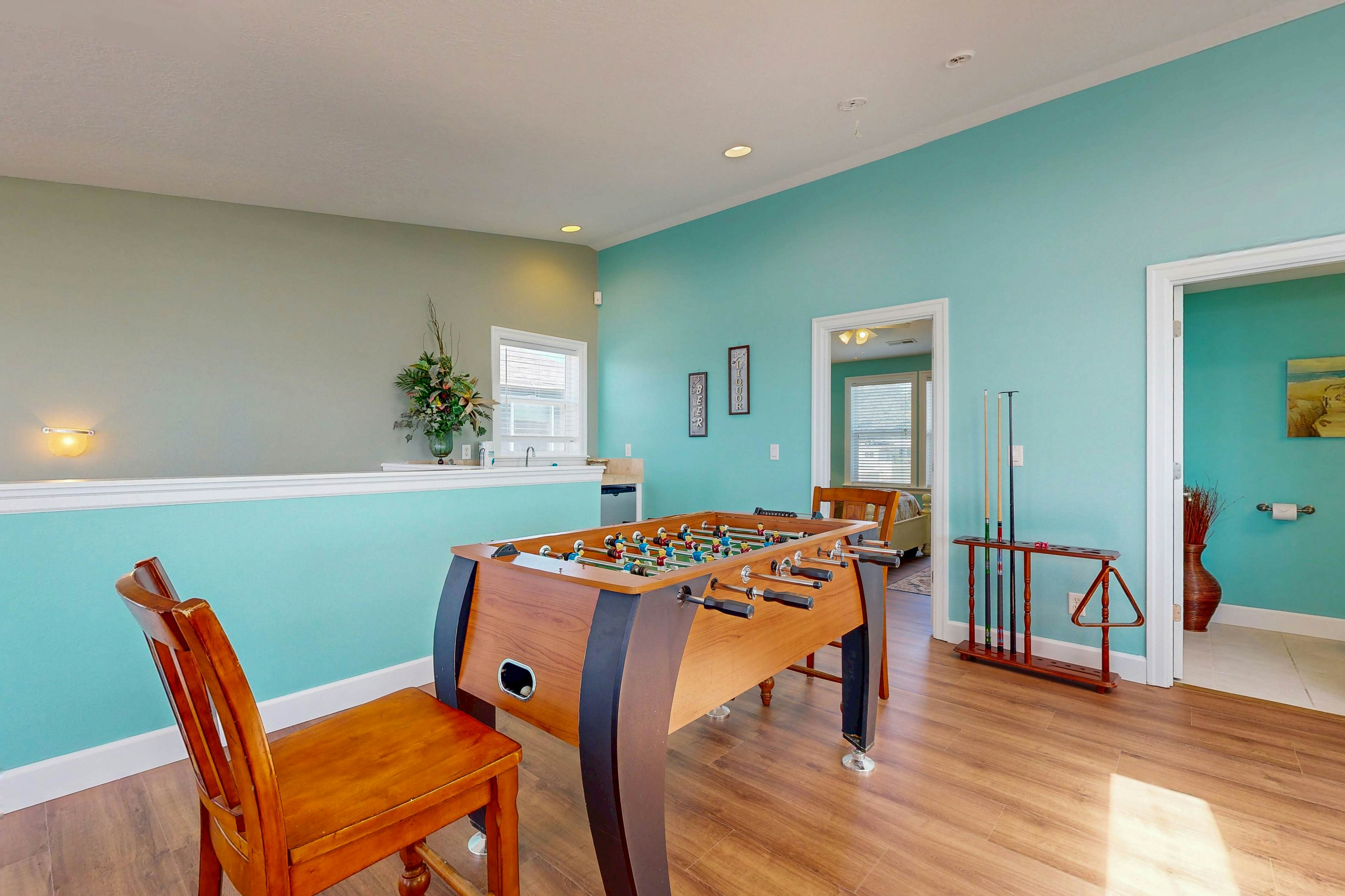 Beautiful multi-level home w/ theater, game room, & amazing ocean views