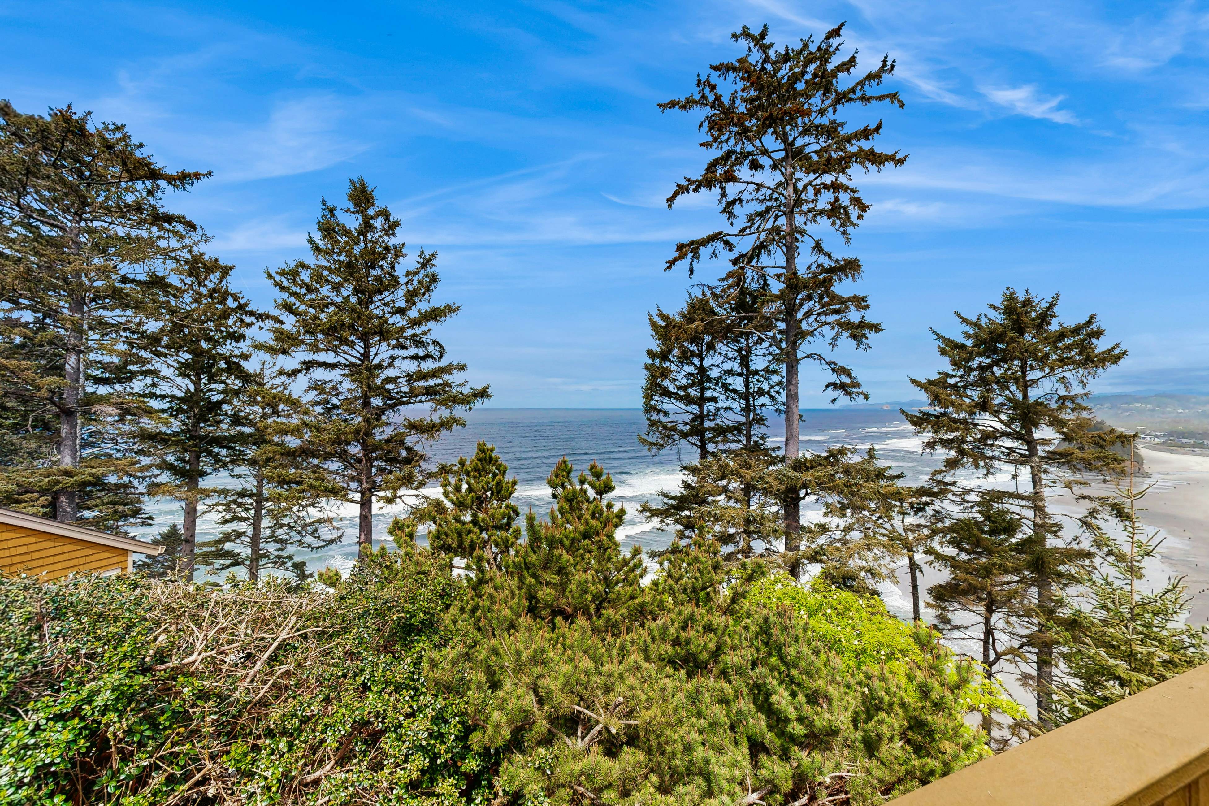 Dog-Friendly Home with Private Hot Tub and Views of Proposal Rock and the Ocean