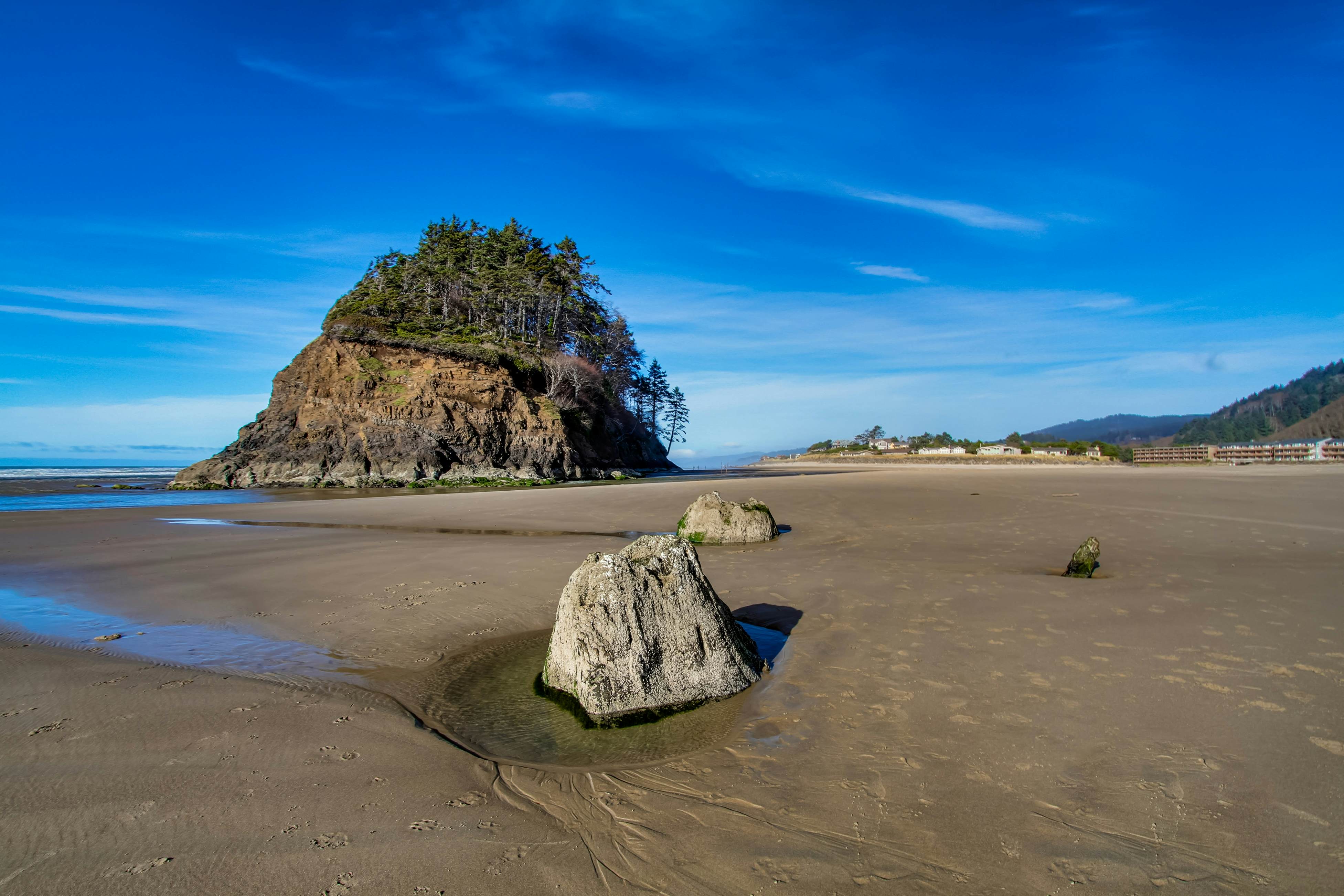 Dog-Friendly Home with Private Hot Tub and Views of Proposal Rock and the Ocean