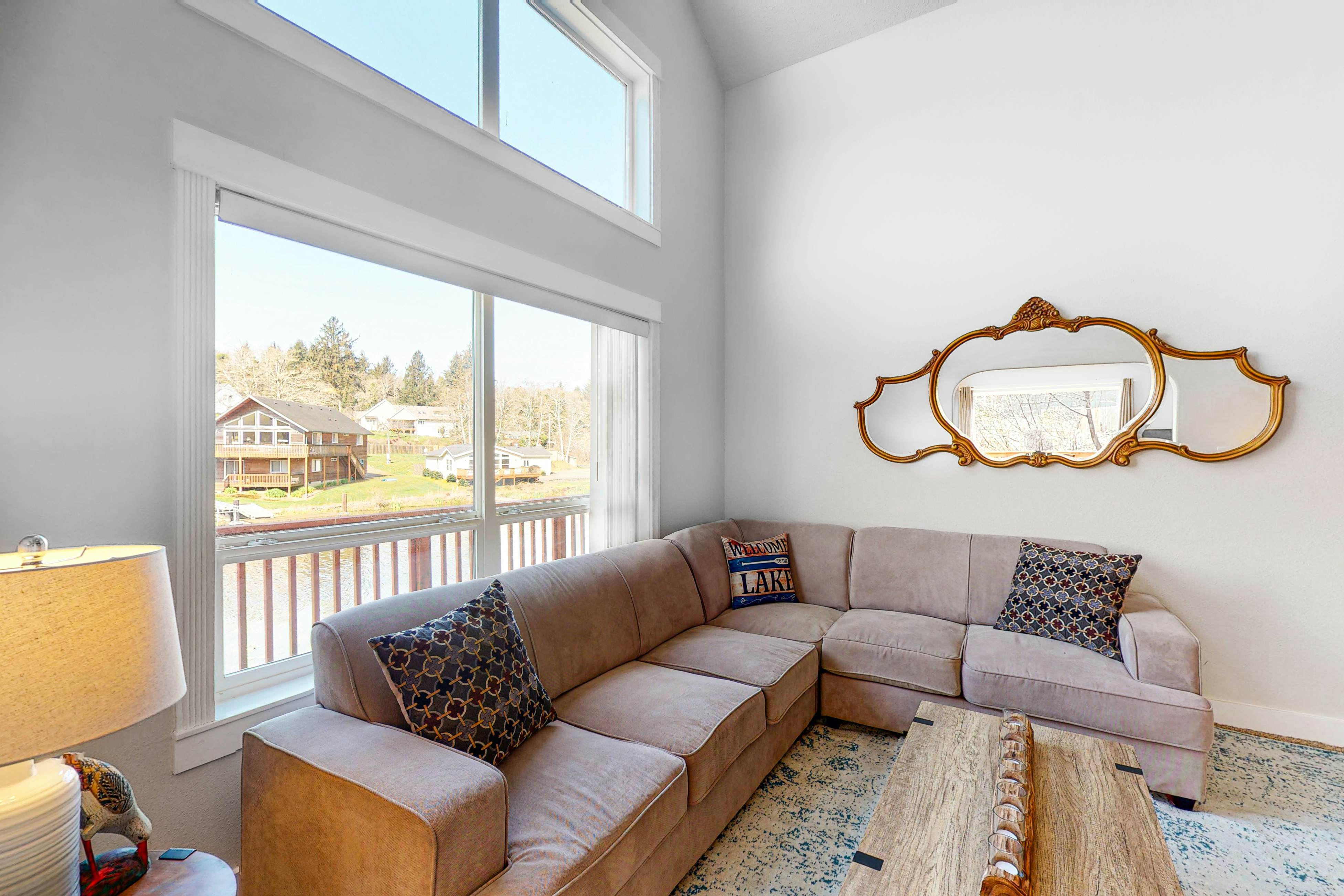 Charming Lakefront Home with Private Hot Tub, Dock, and High-Speed WiFi