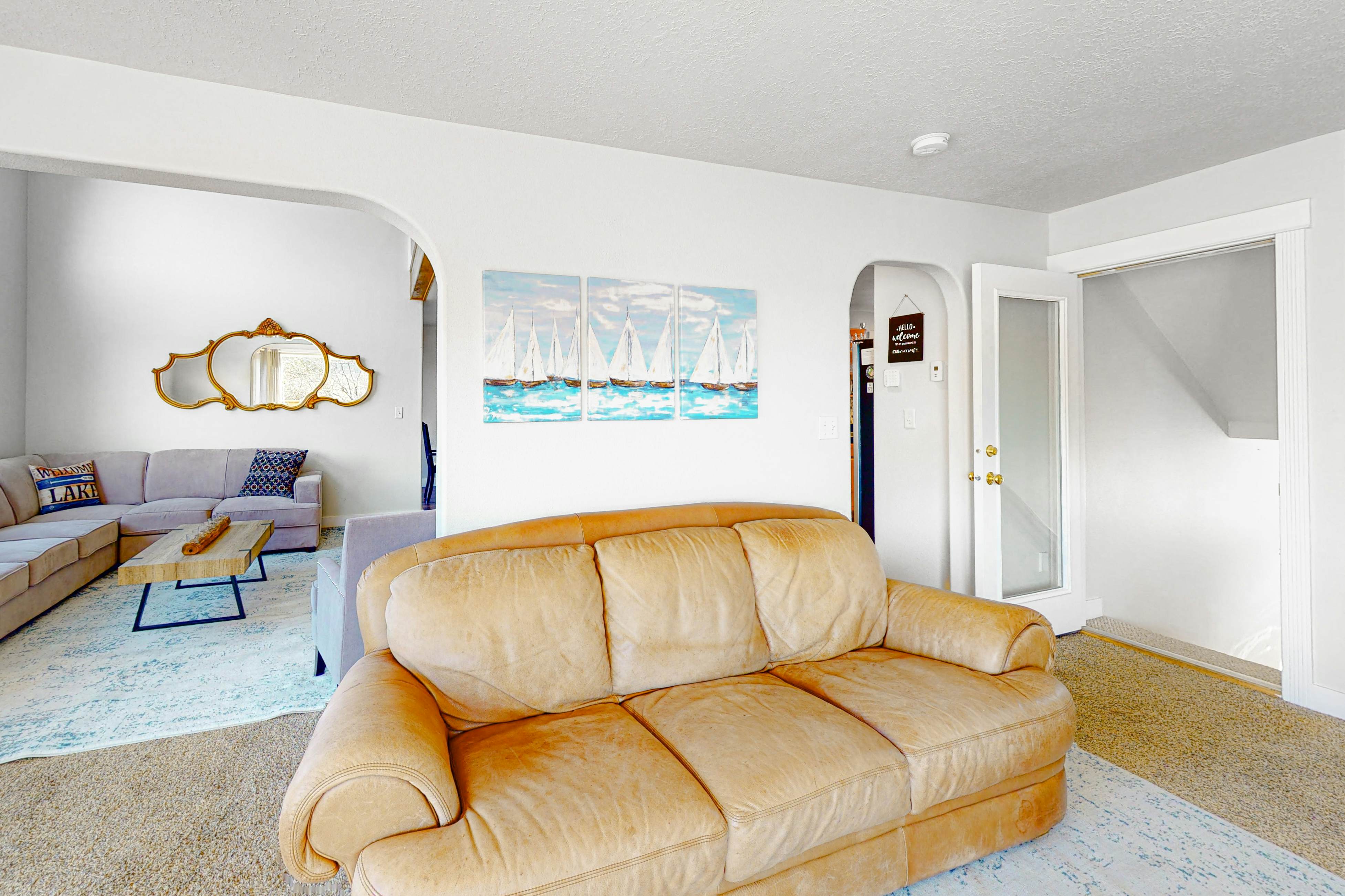 Charming Lakefront Home with Private Hot Tub, Dock, and High-Speed WiFi