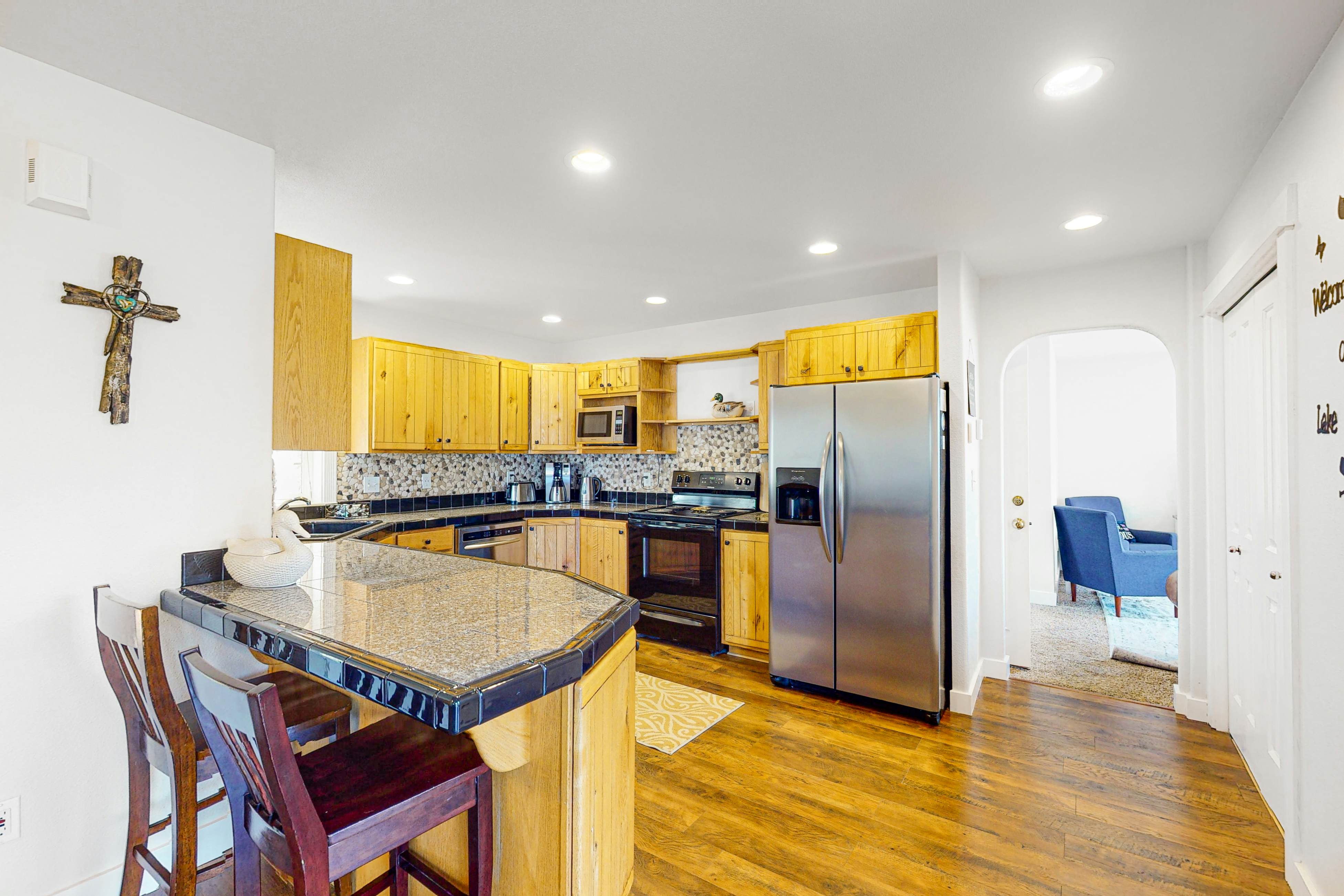 Charming Lakefront Home with Private Hot Tub, Dock, and High-Speed WiFi