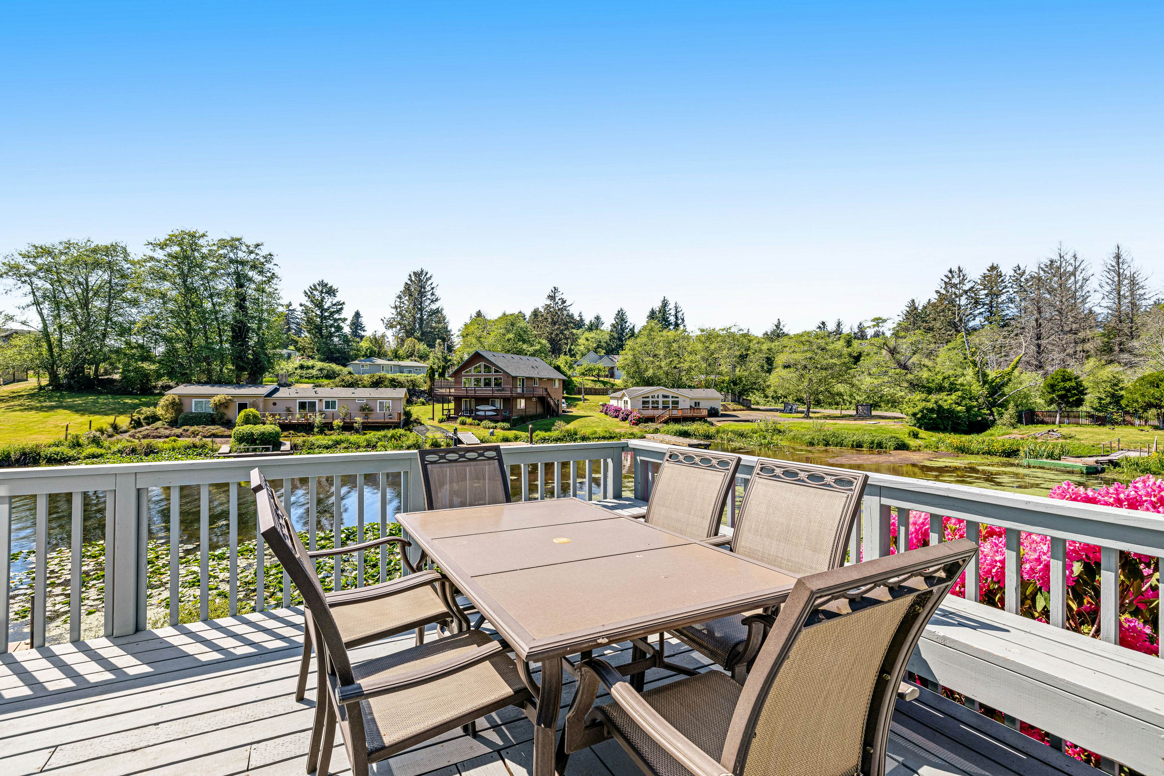 Charming Lakefront Home with Private Hot Tub, Dock, and High-Speed WiFi