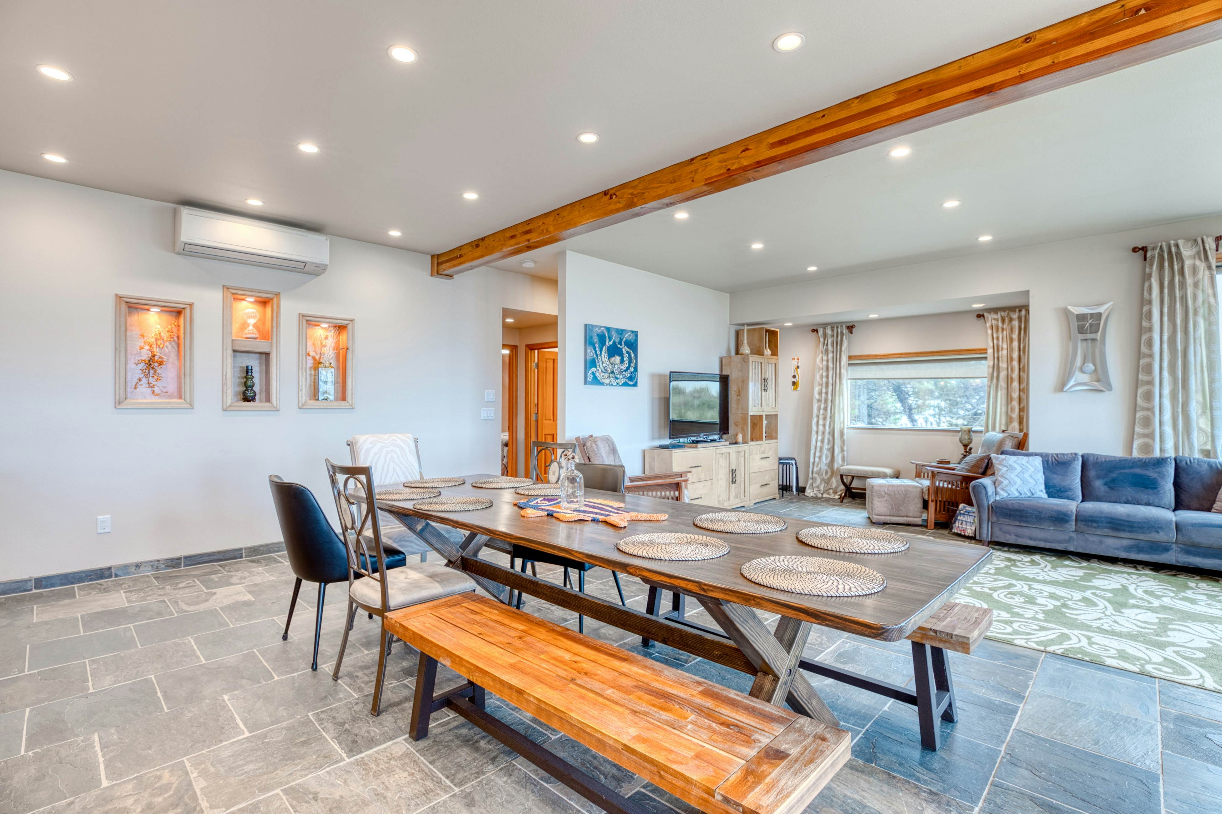 Beachfront home with amazing ocean views entertainment space and balcony