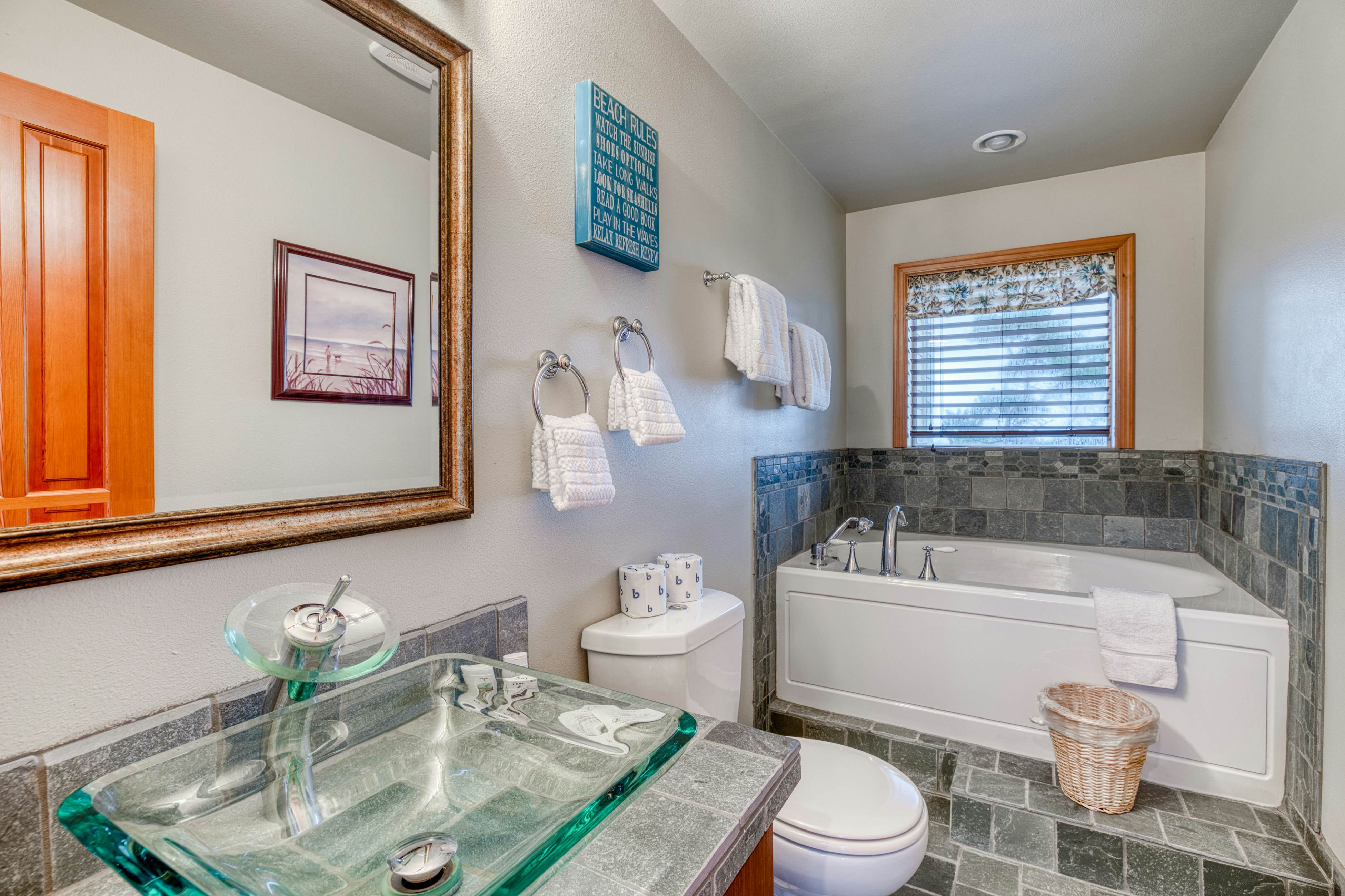 Beachfront home with amazing ocean views entertainment space and balcony