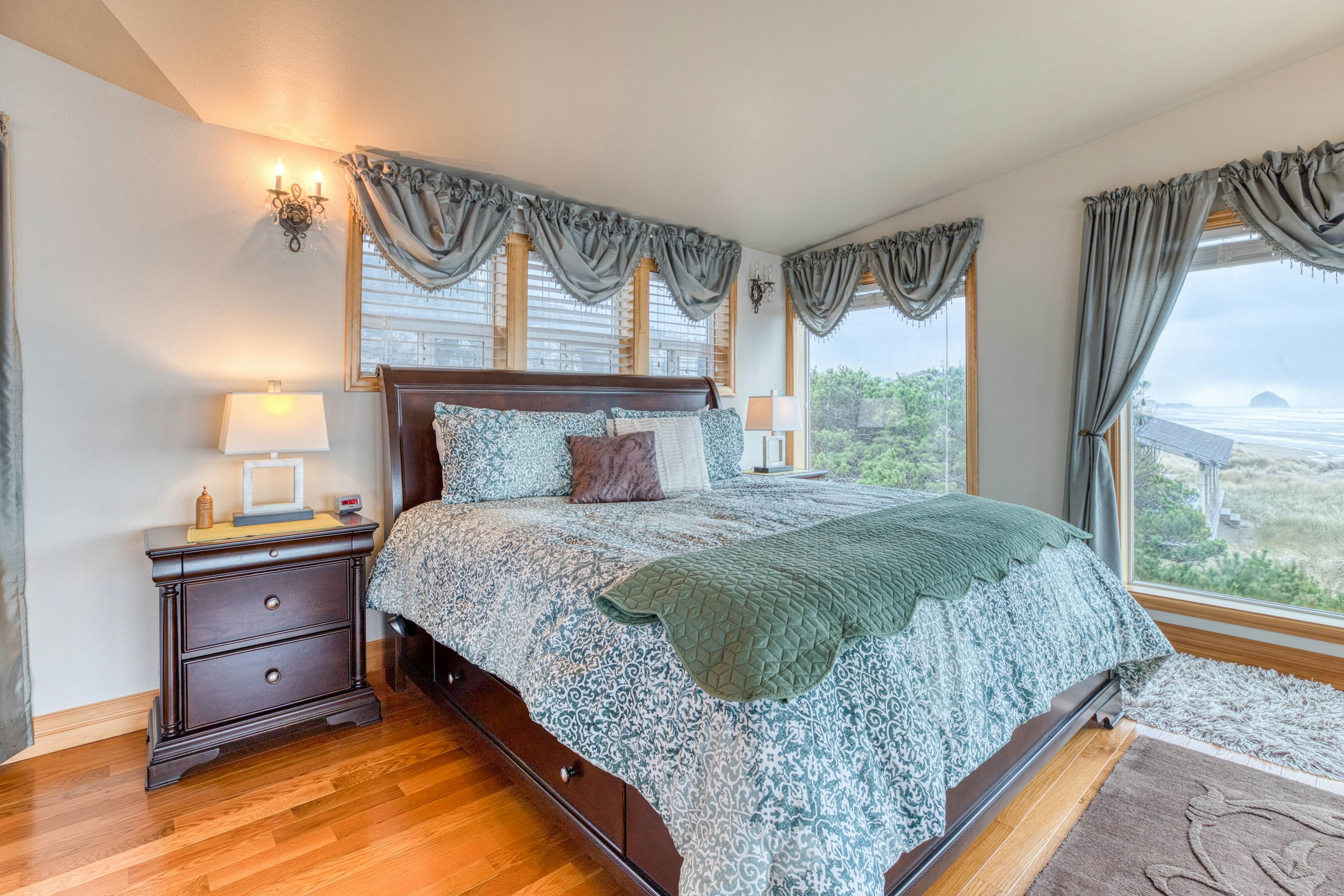 Beachfront home with amazing ocean views entertainment space and balcony