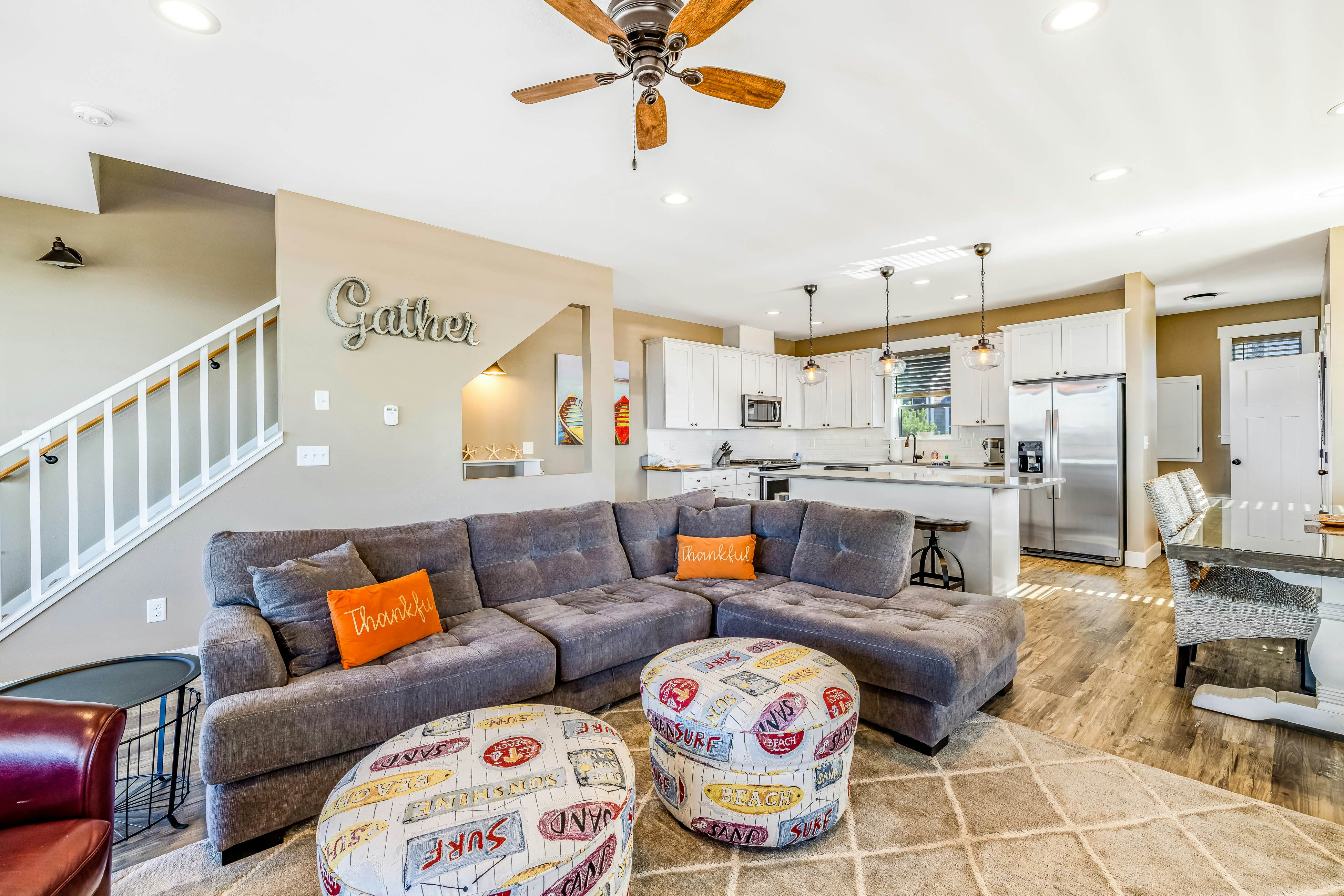 Coastal Oasis Near the Beach & Town W/ Private Hot Tub, Fast WiFi & Ocean Views