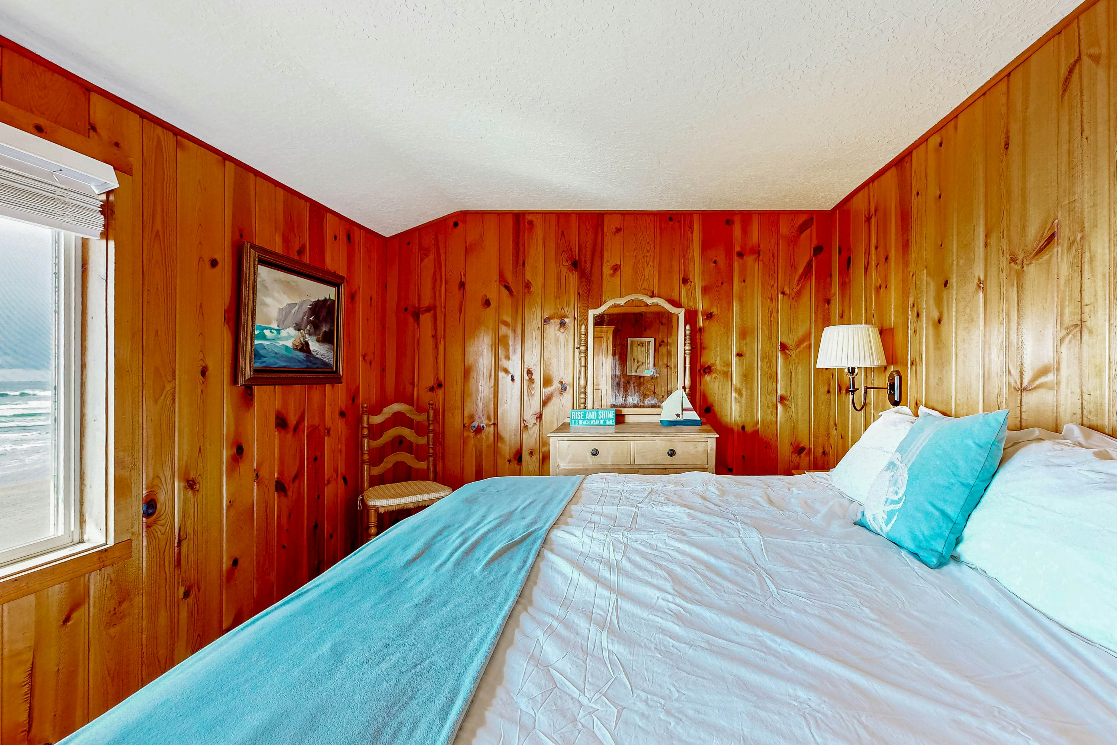 Beachfront ocean-view duplex with private beach, hot tub, grill, outdoor shower