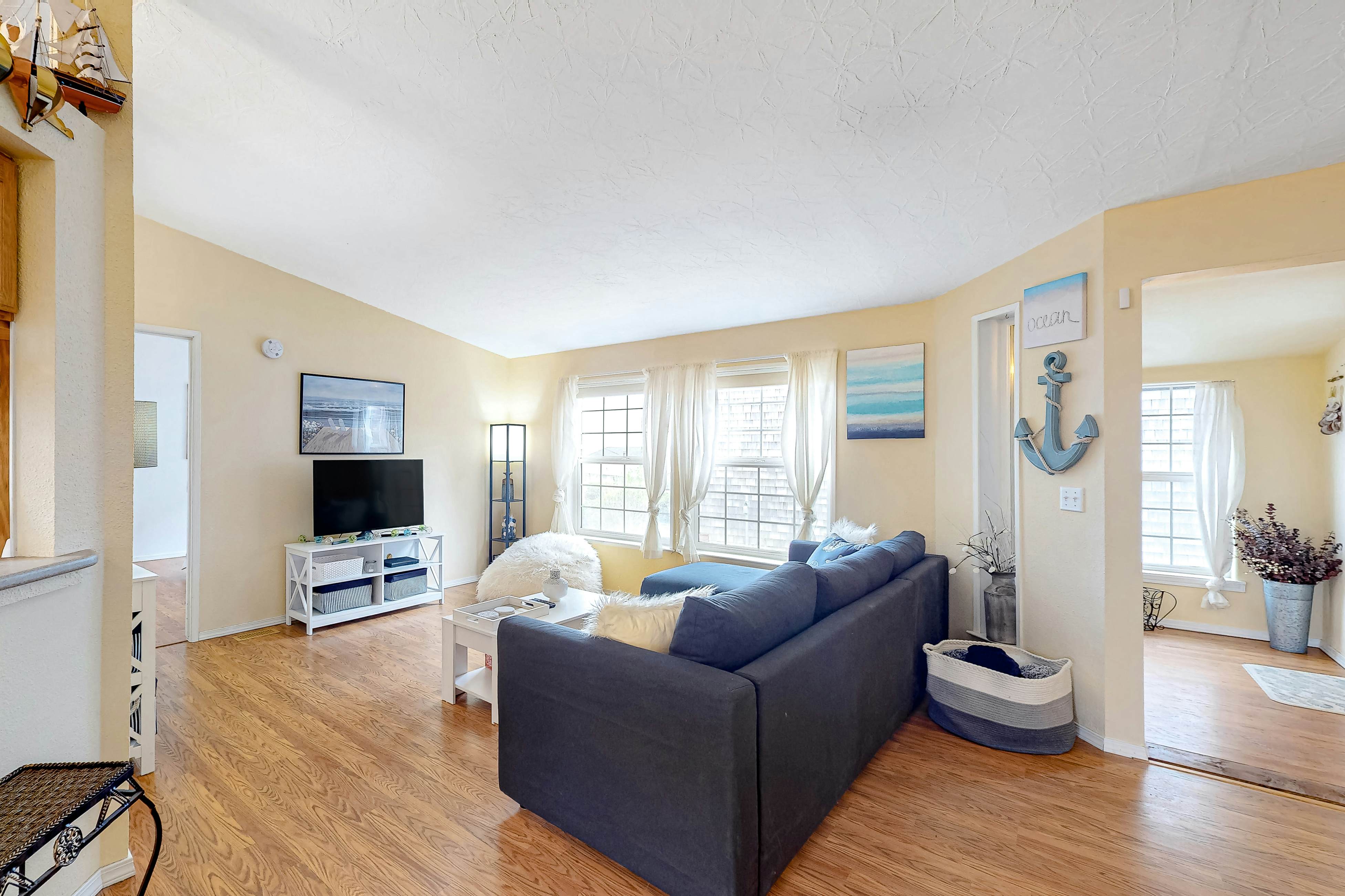 Lighthouse-Inspired Home w/ Ocean Views, Gas Fireplace, Fast WiFi - 2 Dogs OK