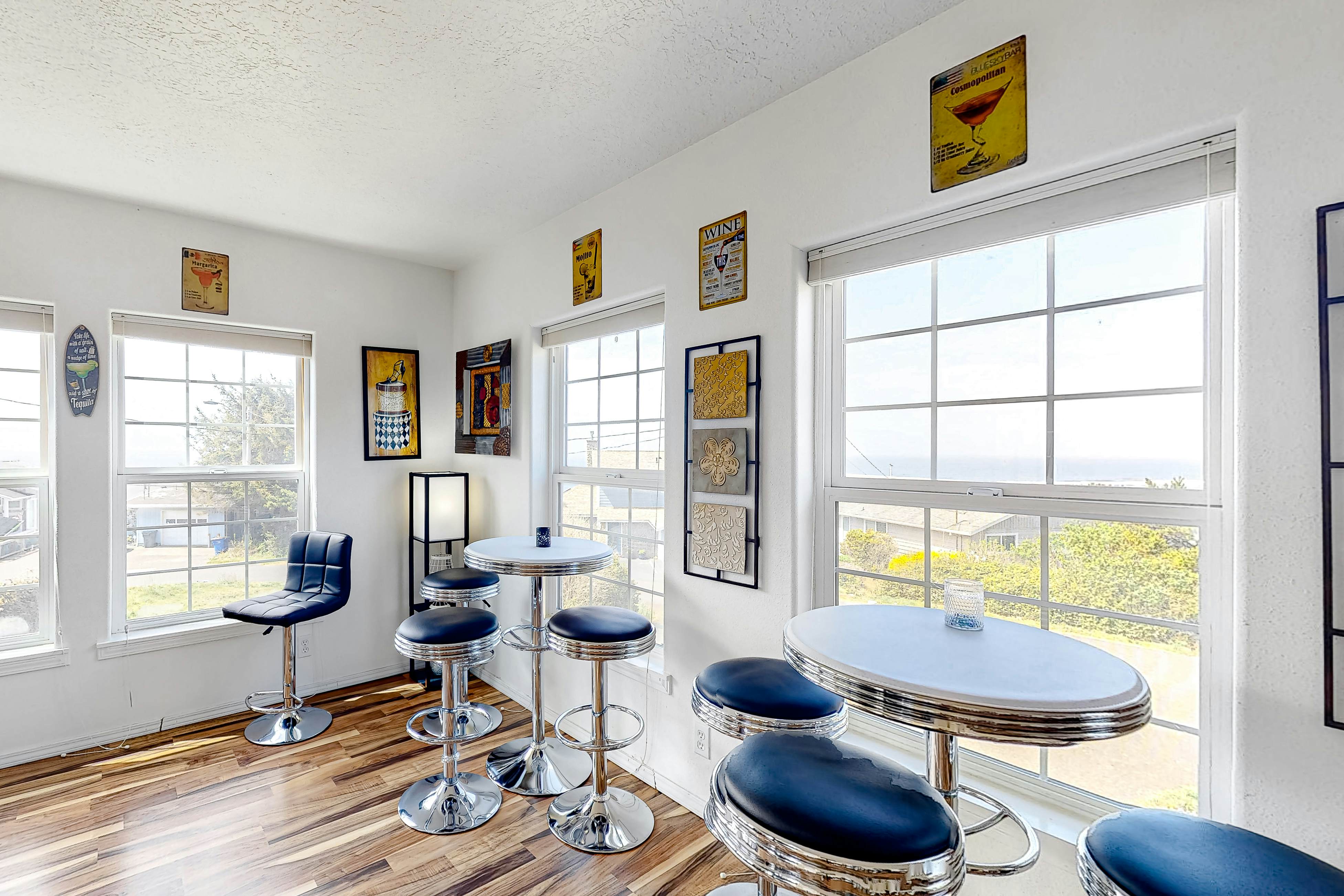 Lighthouse-Inspired Home w/ Ocean Views, Gas Fireplace, Fast WiFi - 2 Dogs OK