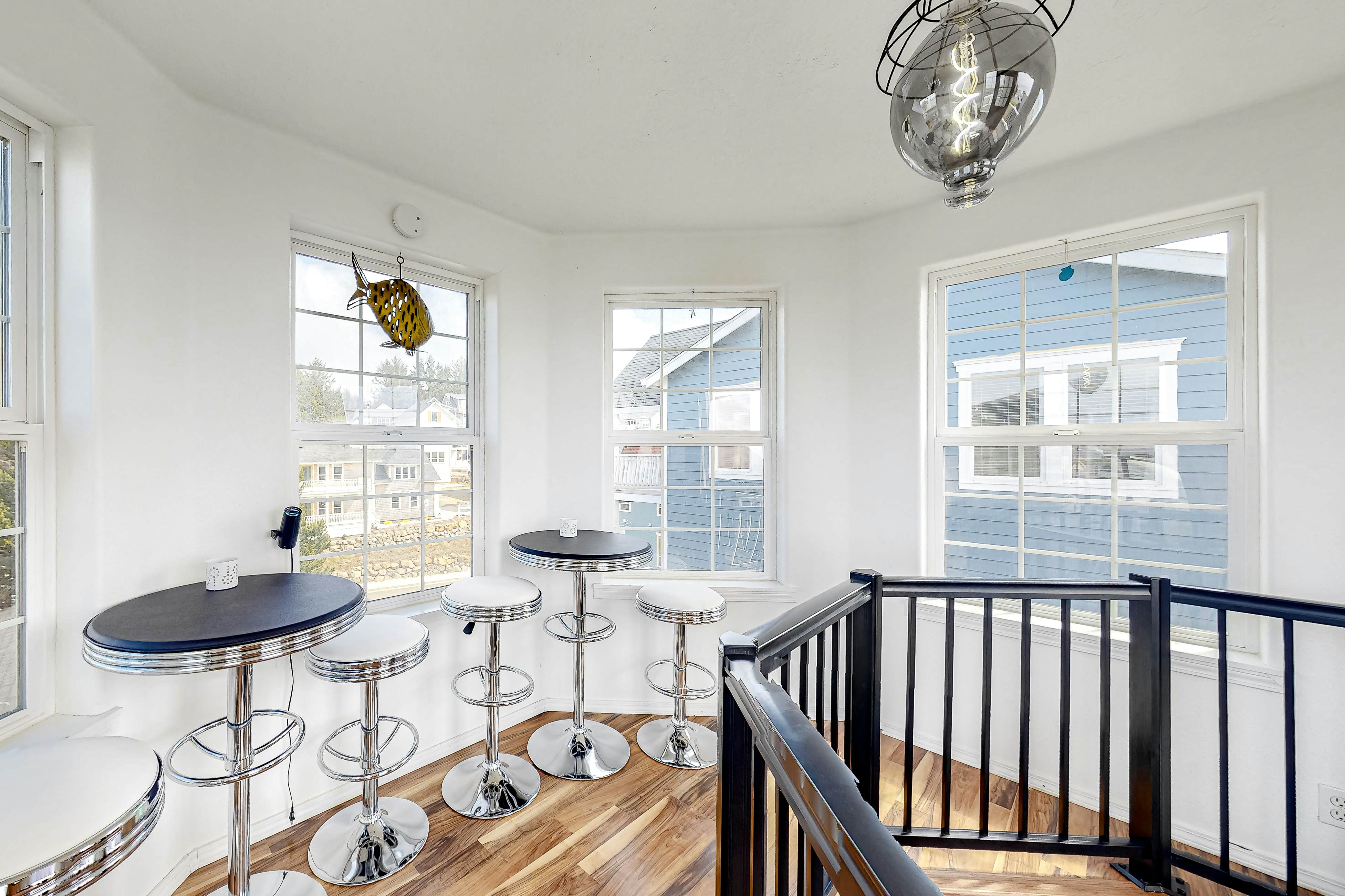 Lighthouse-Inspired Home w/ Ocean Views, Gas Fireplace, Fast WiFi - 2 Dogs OK