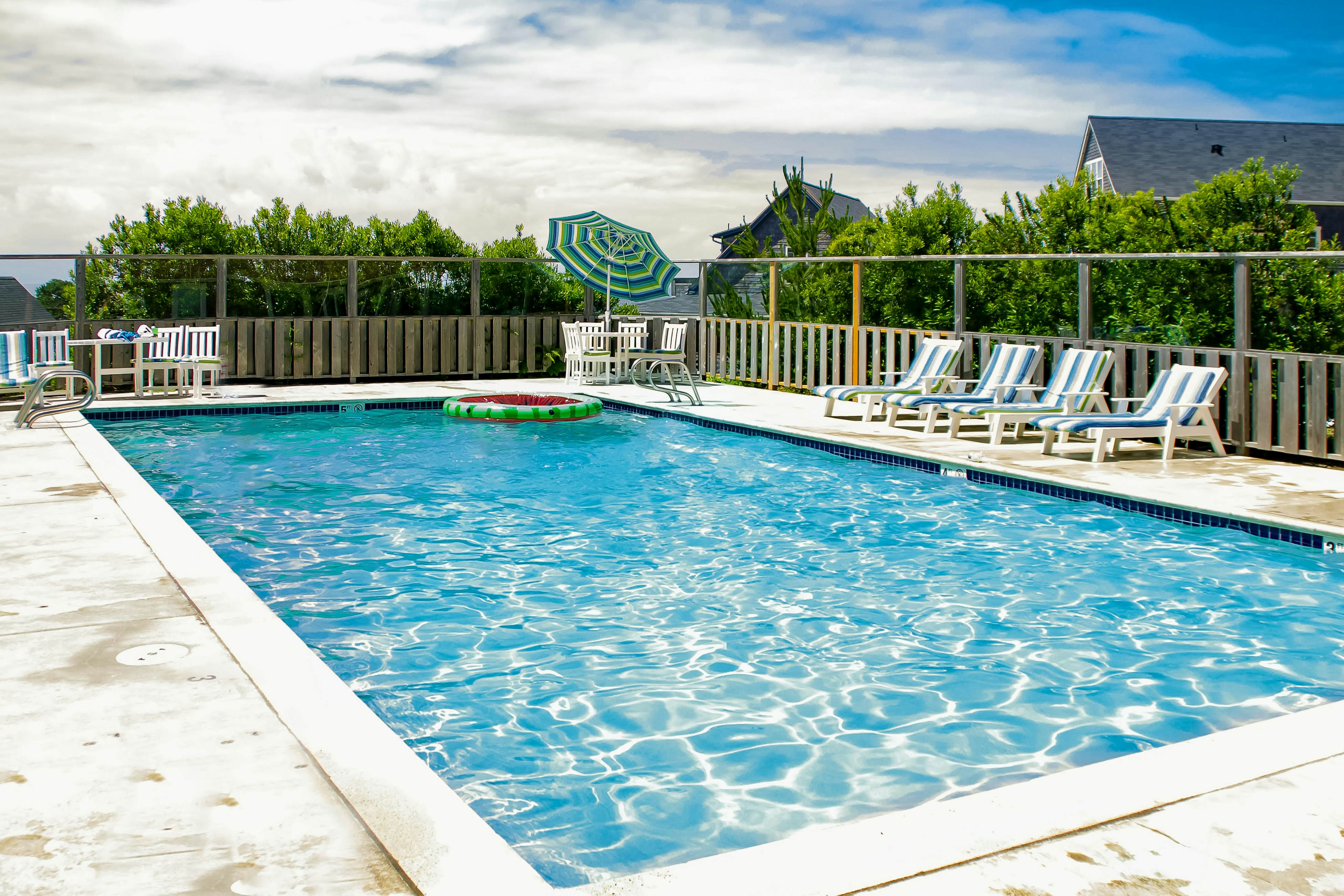 Ocean-view home with private hot tub, fireplaces, balcony - beach & pool access