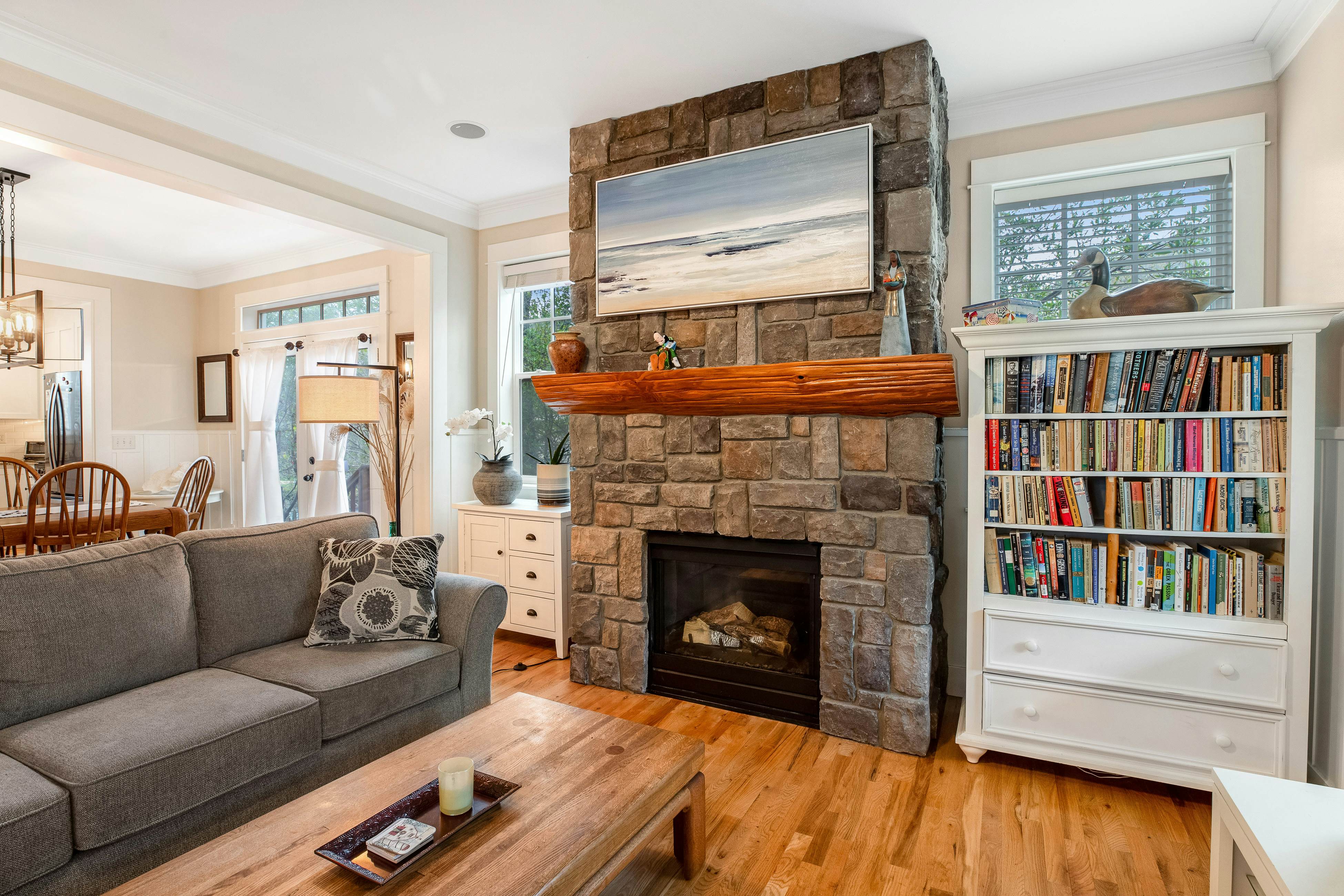 Dog-Friendly Beach House with Free WiFi, a Furnished Deck, Hot Tub, & Grill