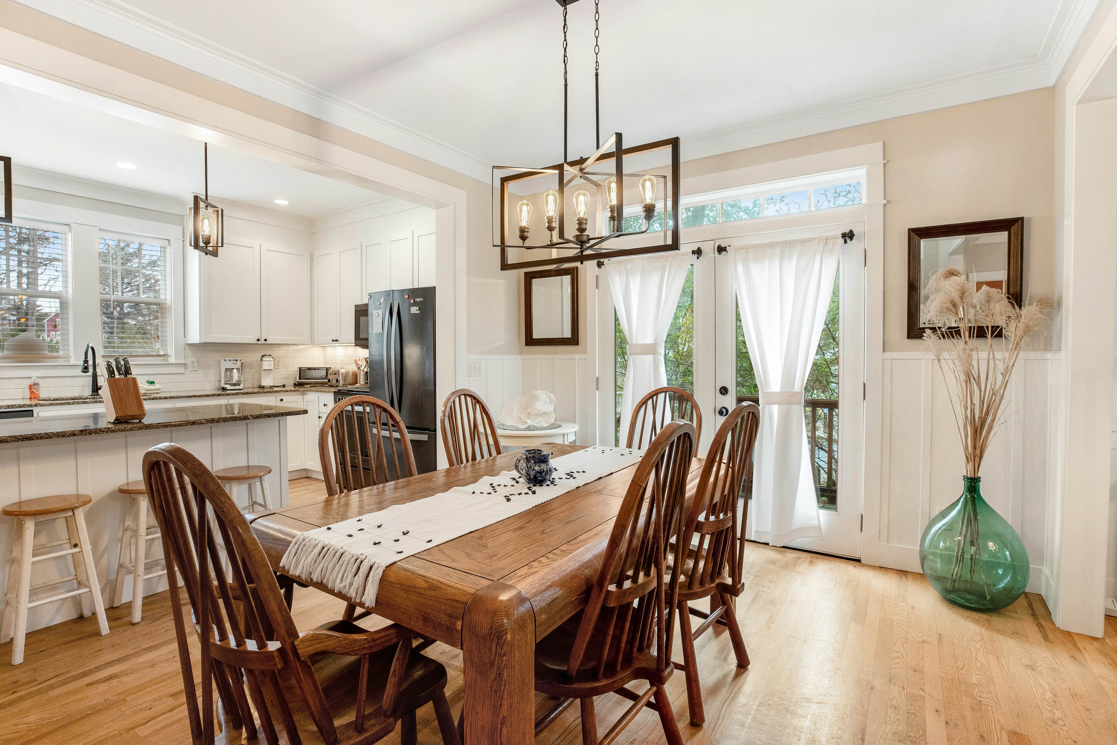 Dog-Friendly Beach House with Free WiFi, a Furnished Deck, Hot Tub, & Grill