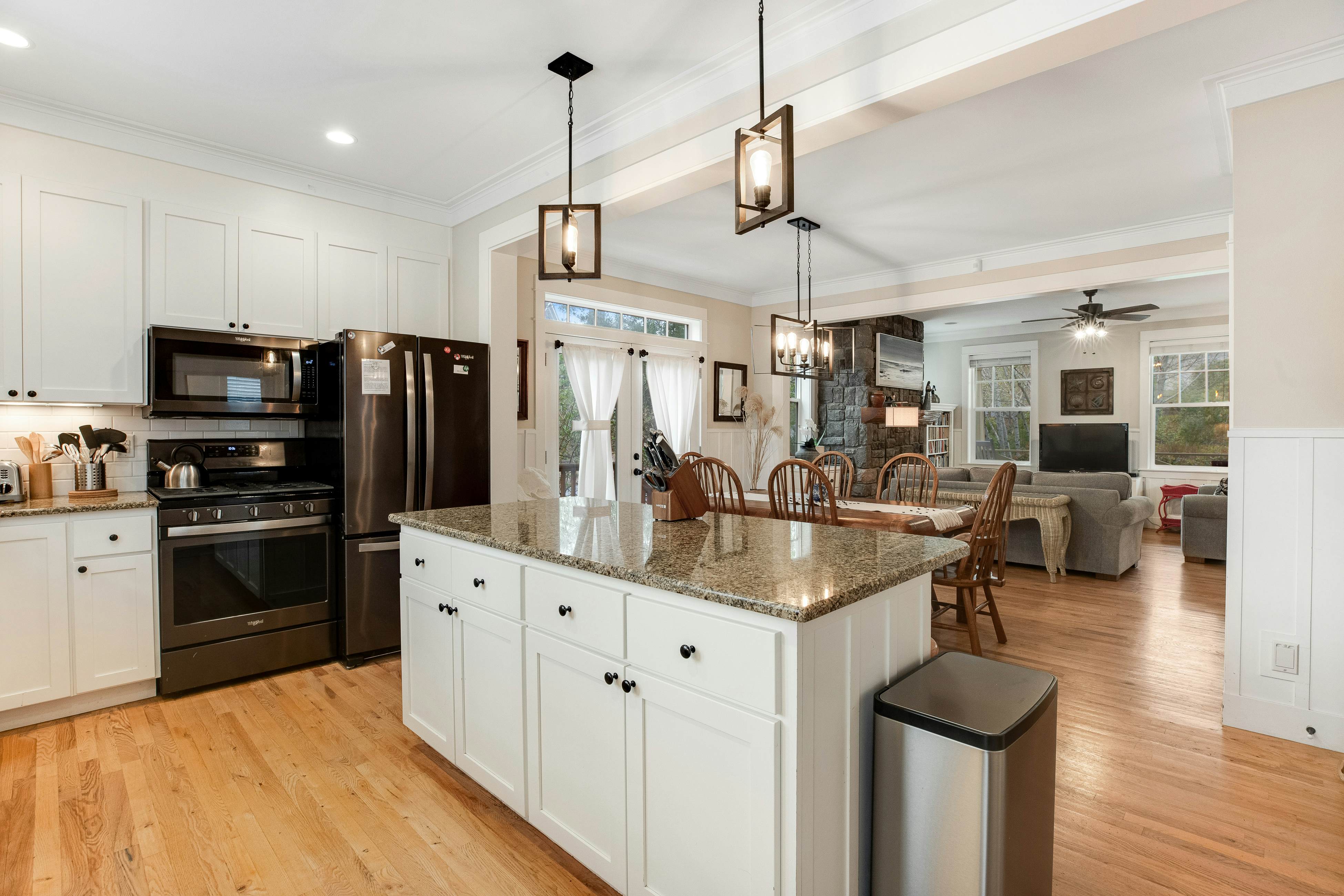 Dog-Friendly Beach House with Free WiFi, a Furnished Deck, Hot Tub, & Grill