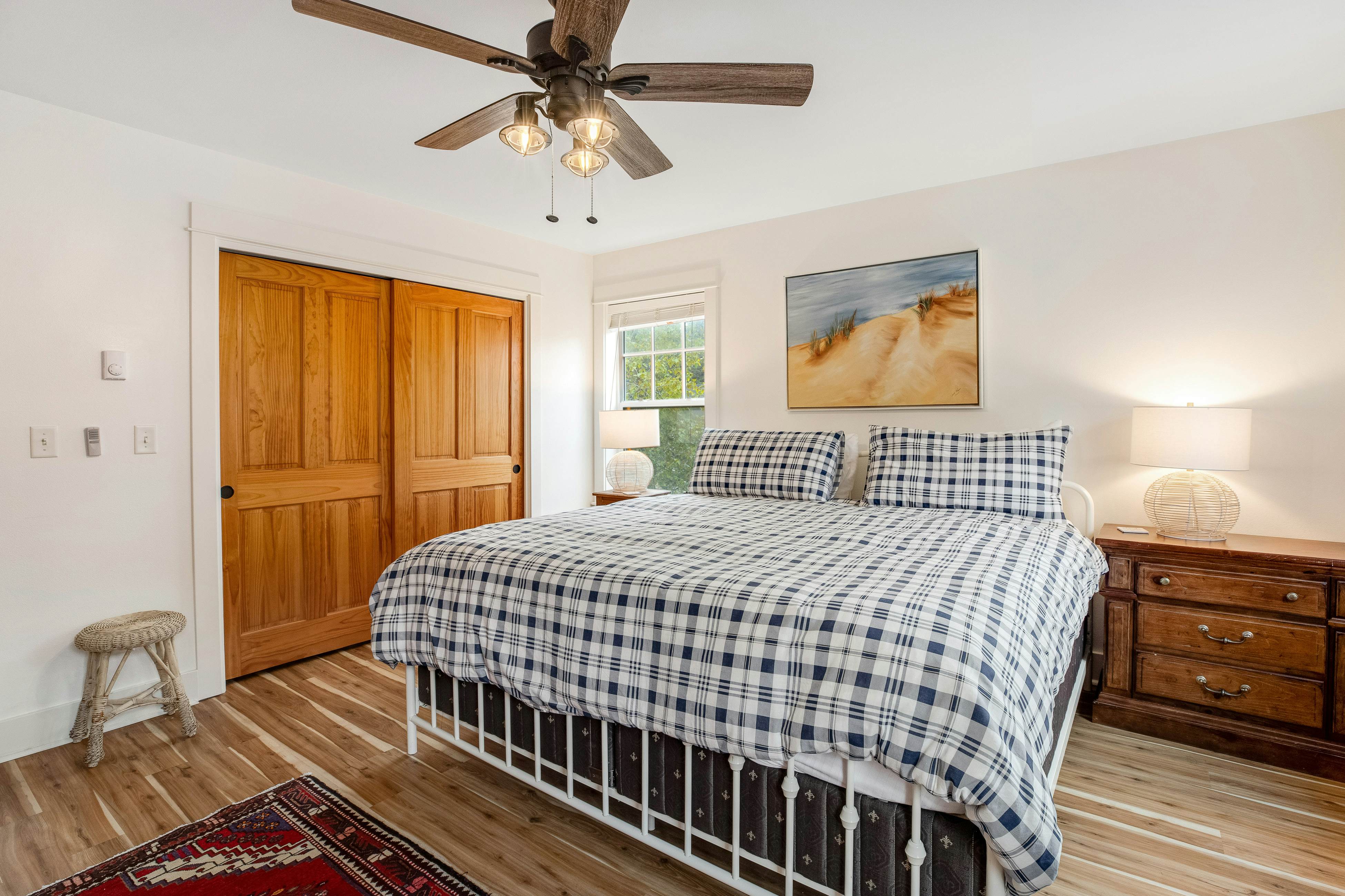 Dog-Friendly Beach House with Free WiFi, a Furnished Deck, Hot Tub, & Grill