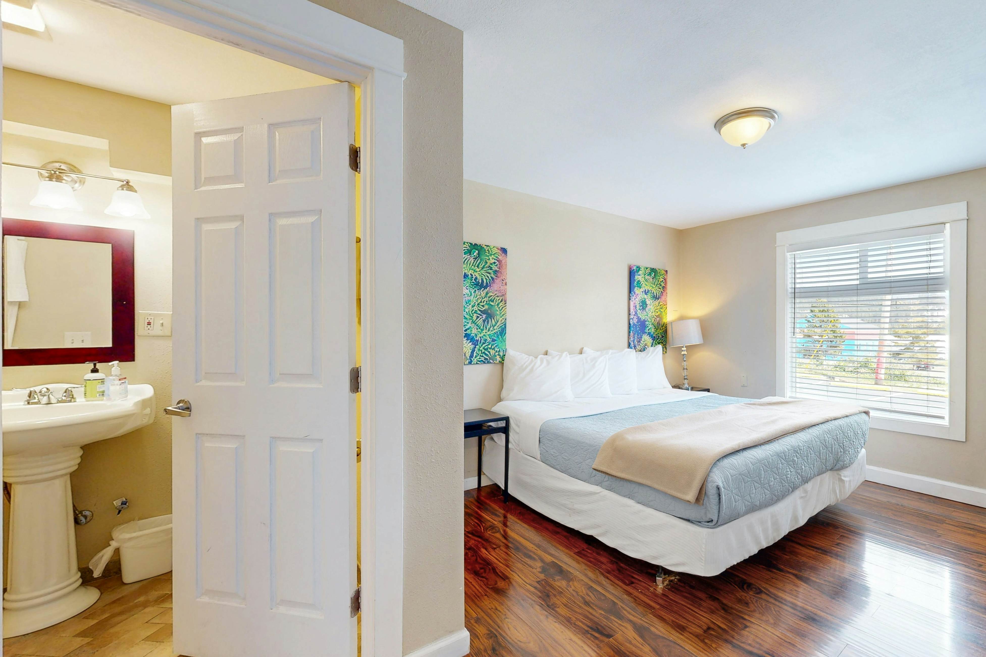 Huge Renovated Condo with Ocean Views & Nearby Beach Access - Dog Friendly