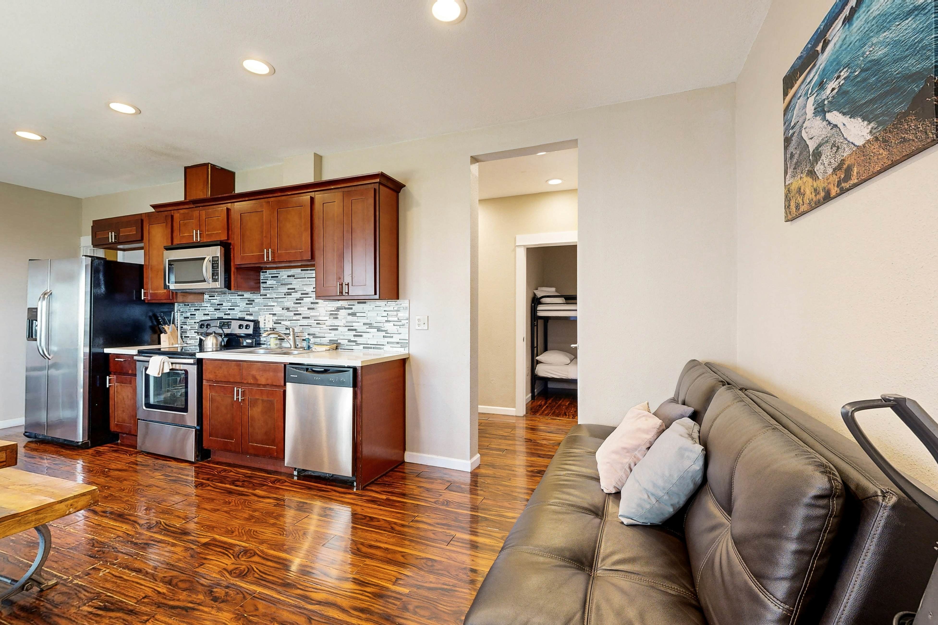 Huge Renovated Condo with Ocean Views & Nearby Beach Access - Dog Friendly