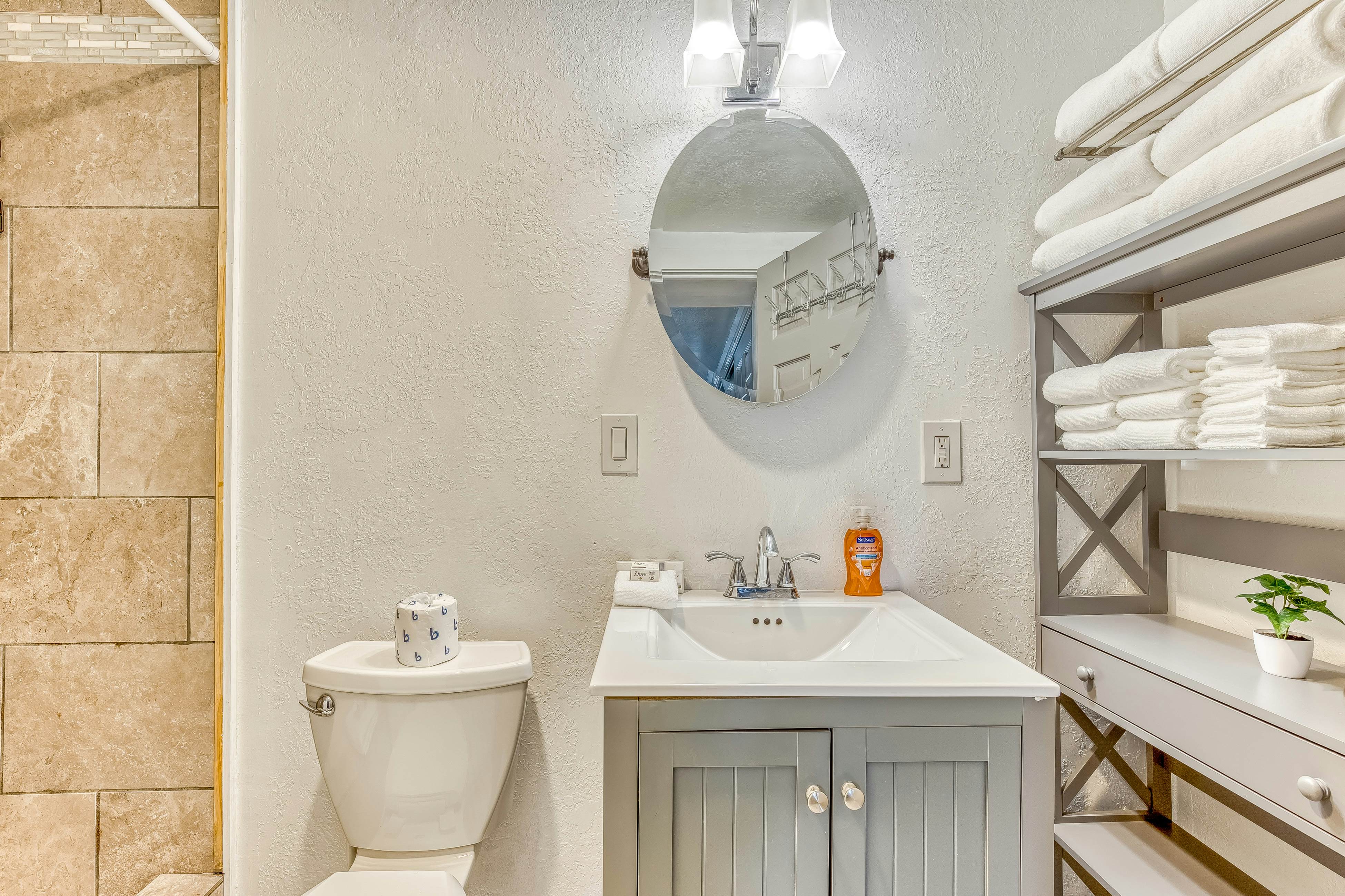 Dog friendly home with ocean views hot tub deck foosball and fireplace