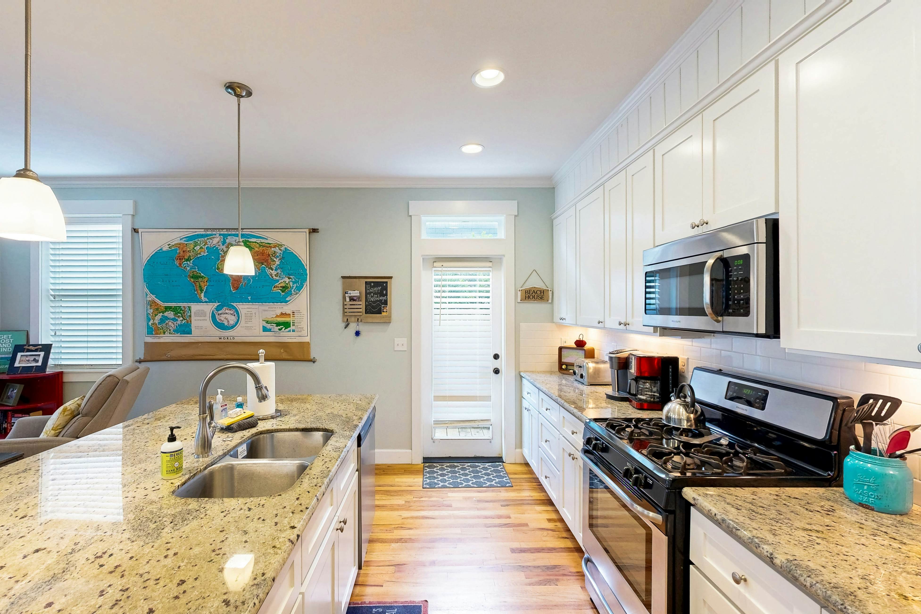 Dog-friendly coastal home with private hot tub and park access