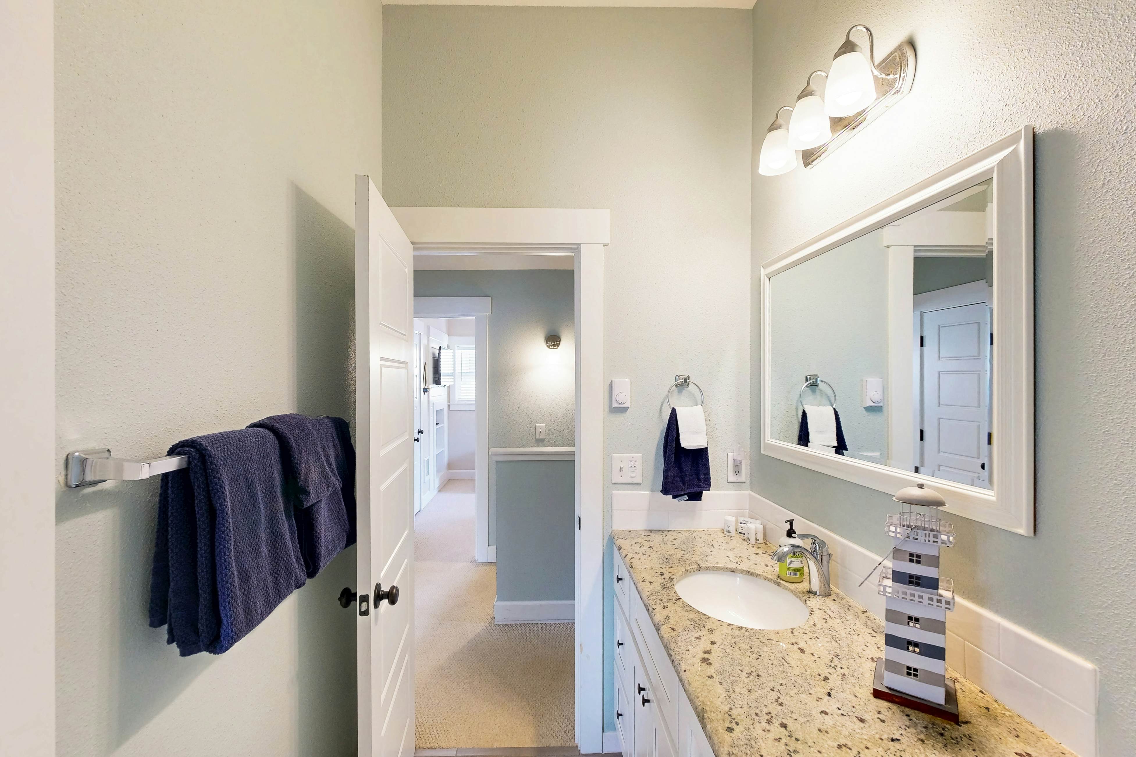 Dog-friendly coastal home with private hot tub and park access