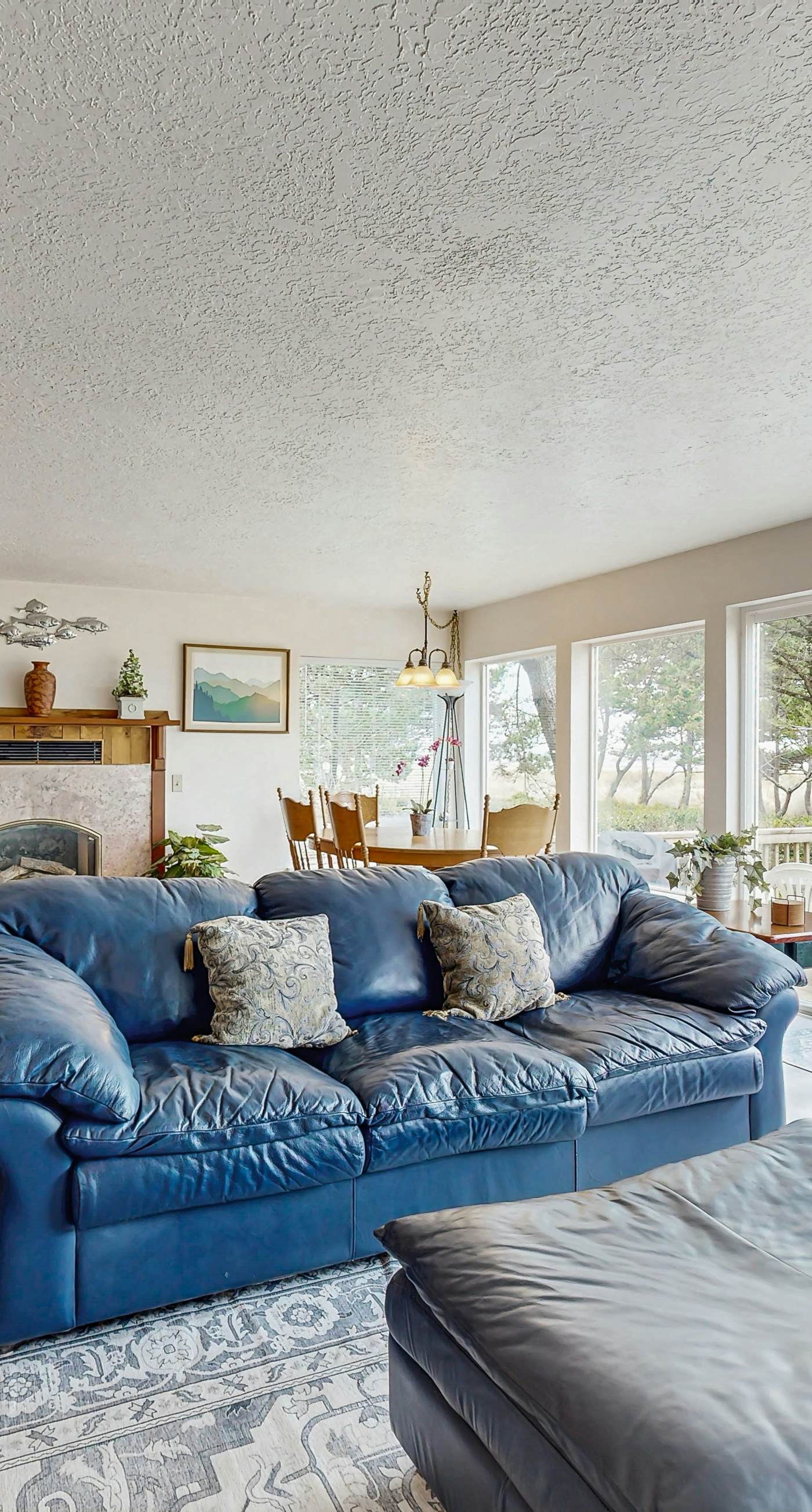 Waterfront house with bay and ocean views large deck and quiet location