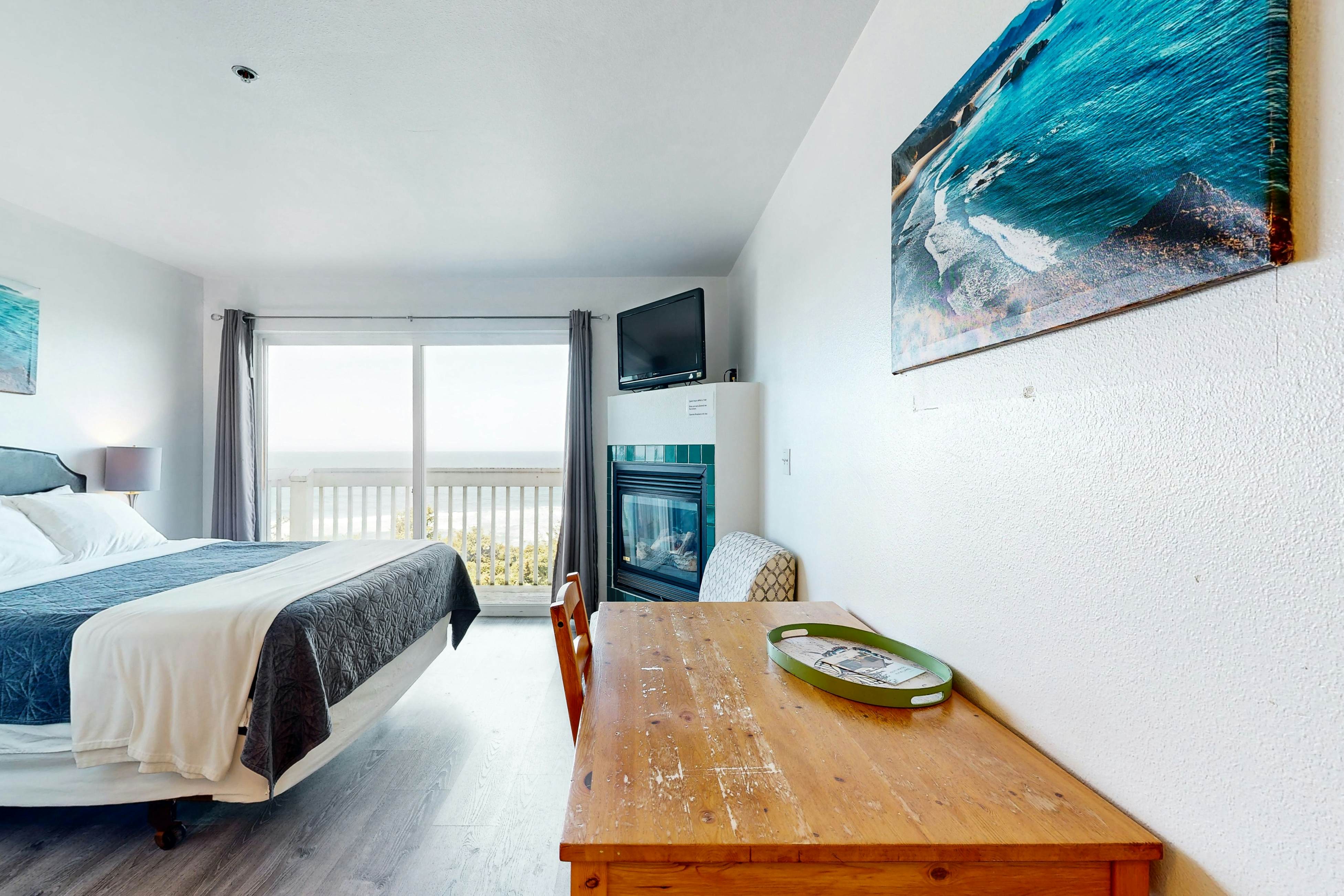 Dog-Friendly Studio with Ocean Views, WiFi, & Nearby Beach Access