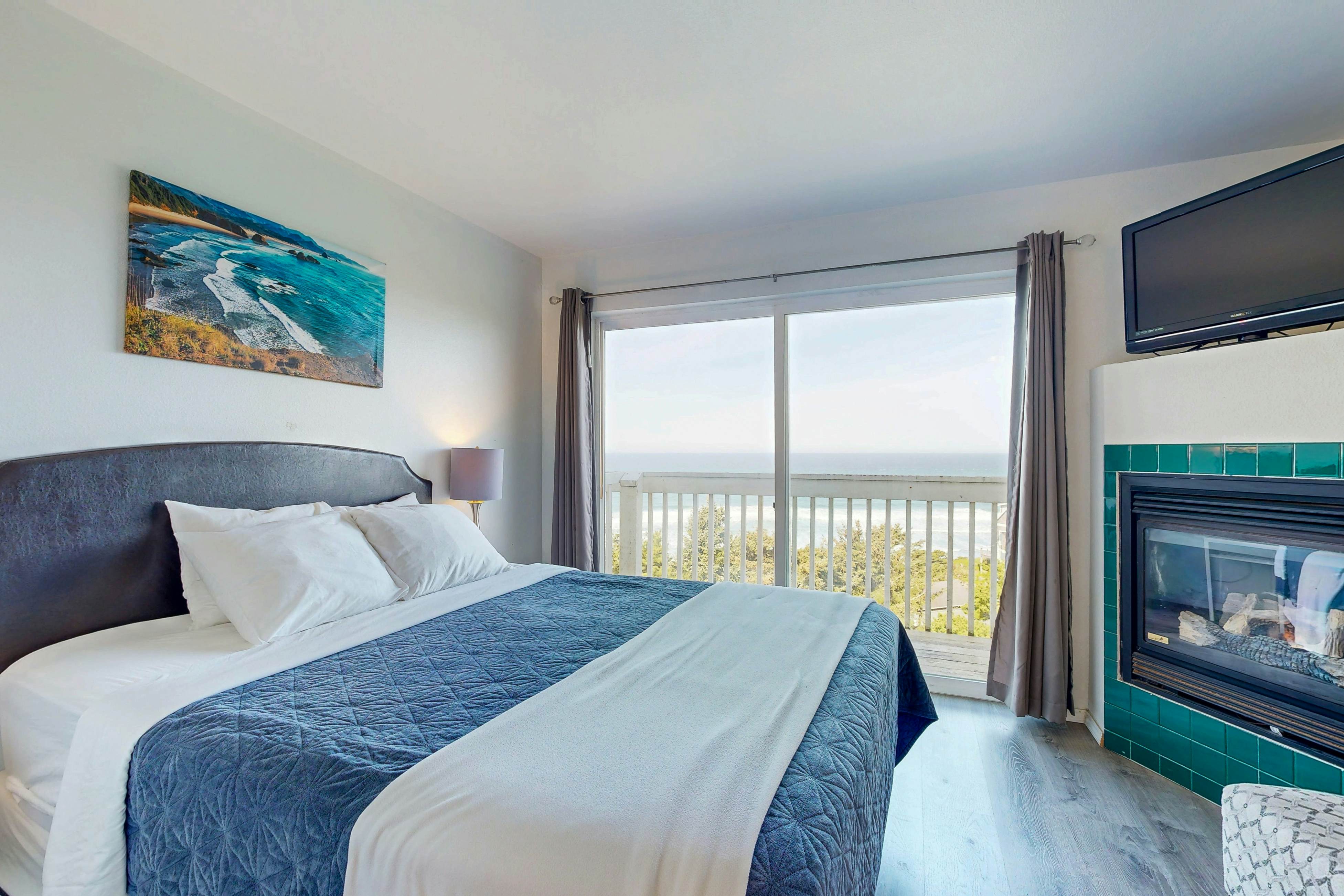 Dog-Friendly Studio with Ocean Views, WiFi, & Nearby Beach Access