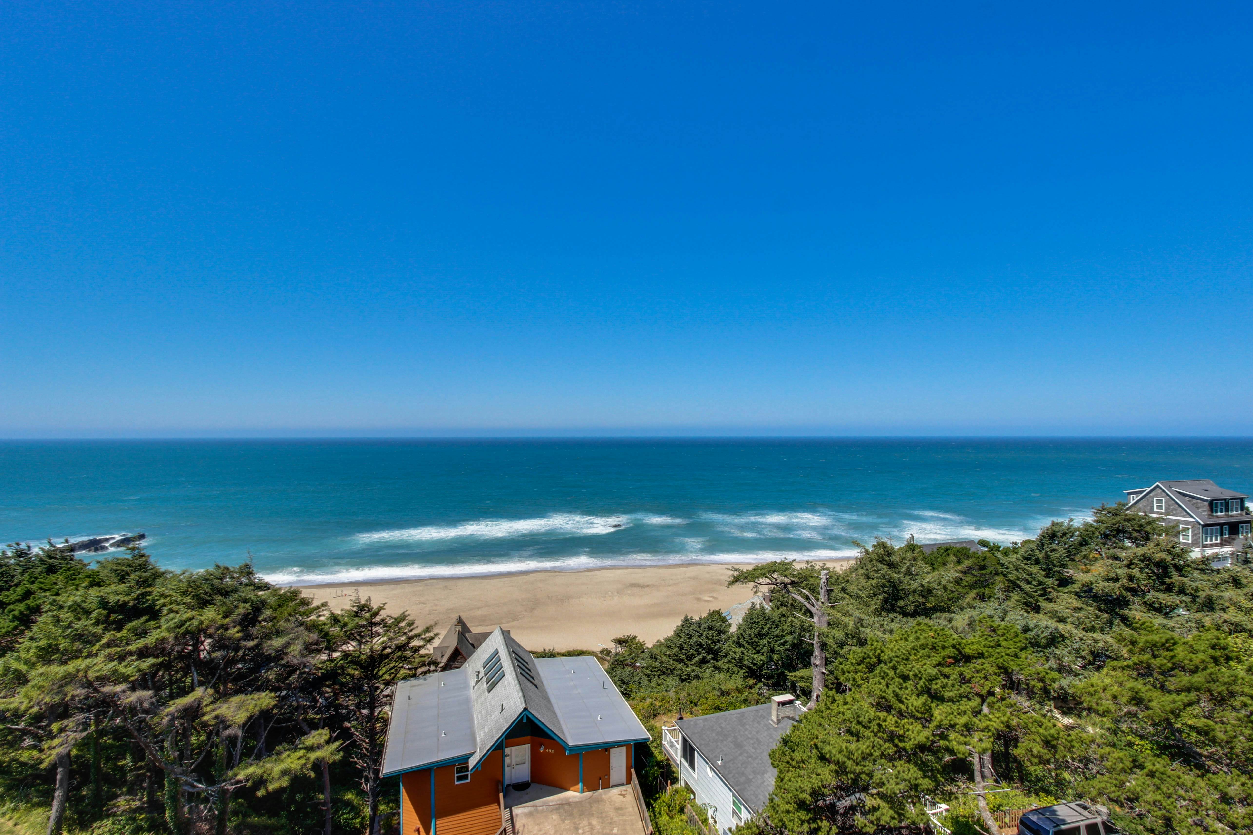 Dog-Friendly Studio with Ocean Views, WiFi, & Nearby Beach Access