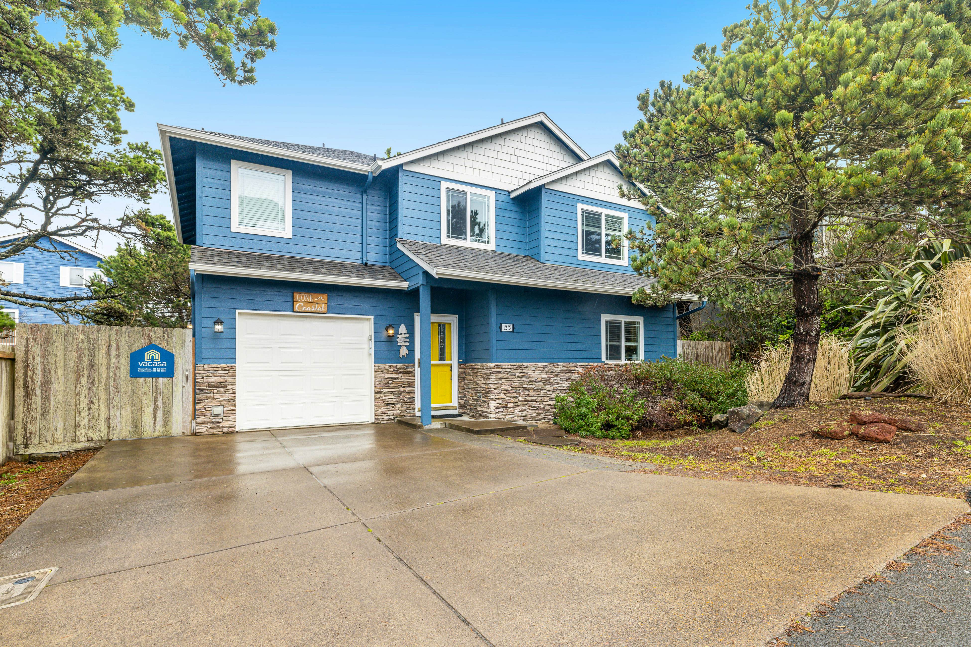 Beach escape with patio, private hot tub, & game room - steps to beach