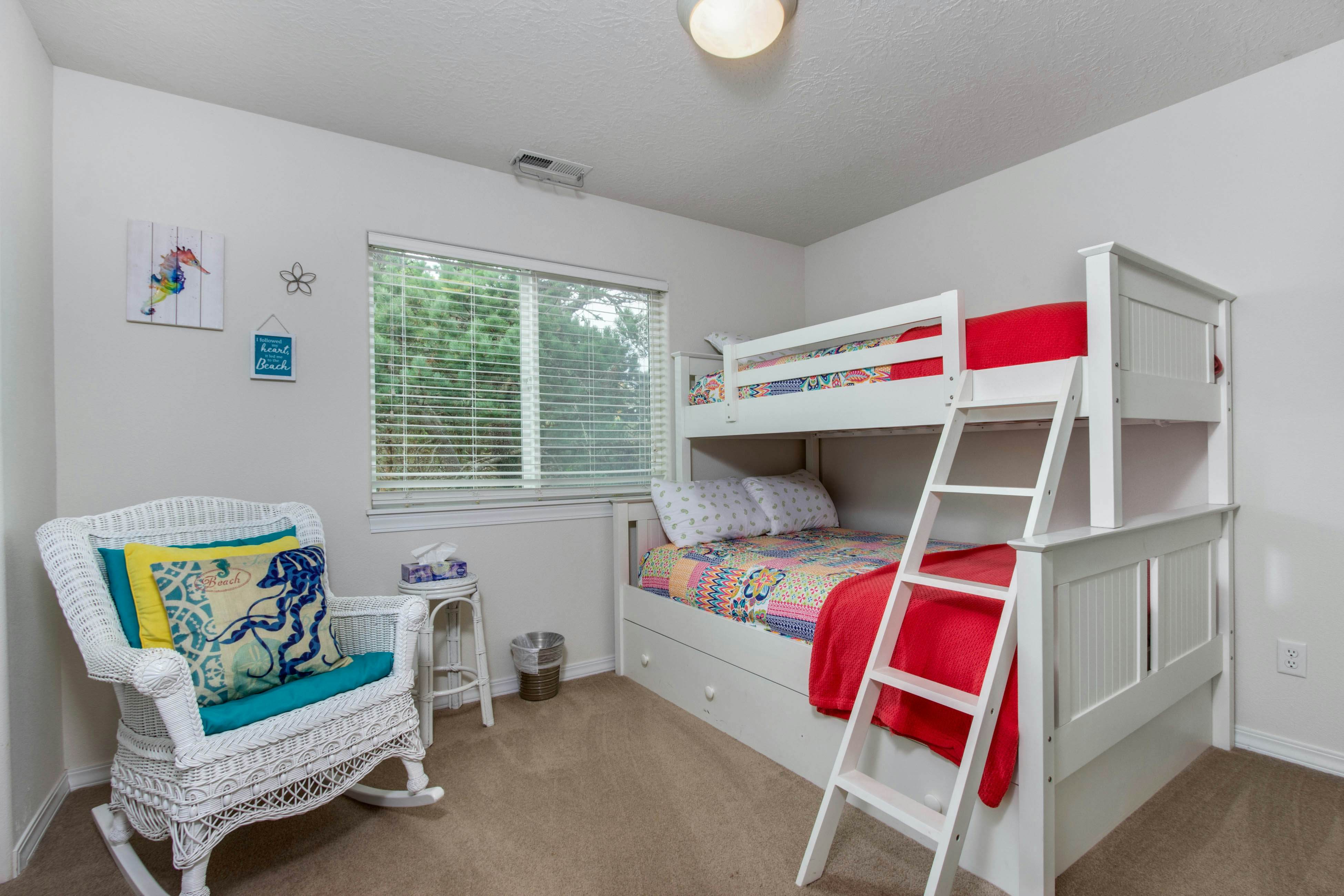 Beach escape with patio, private hot tub, & game room - steps to beach