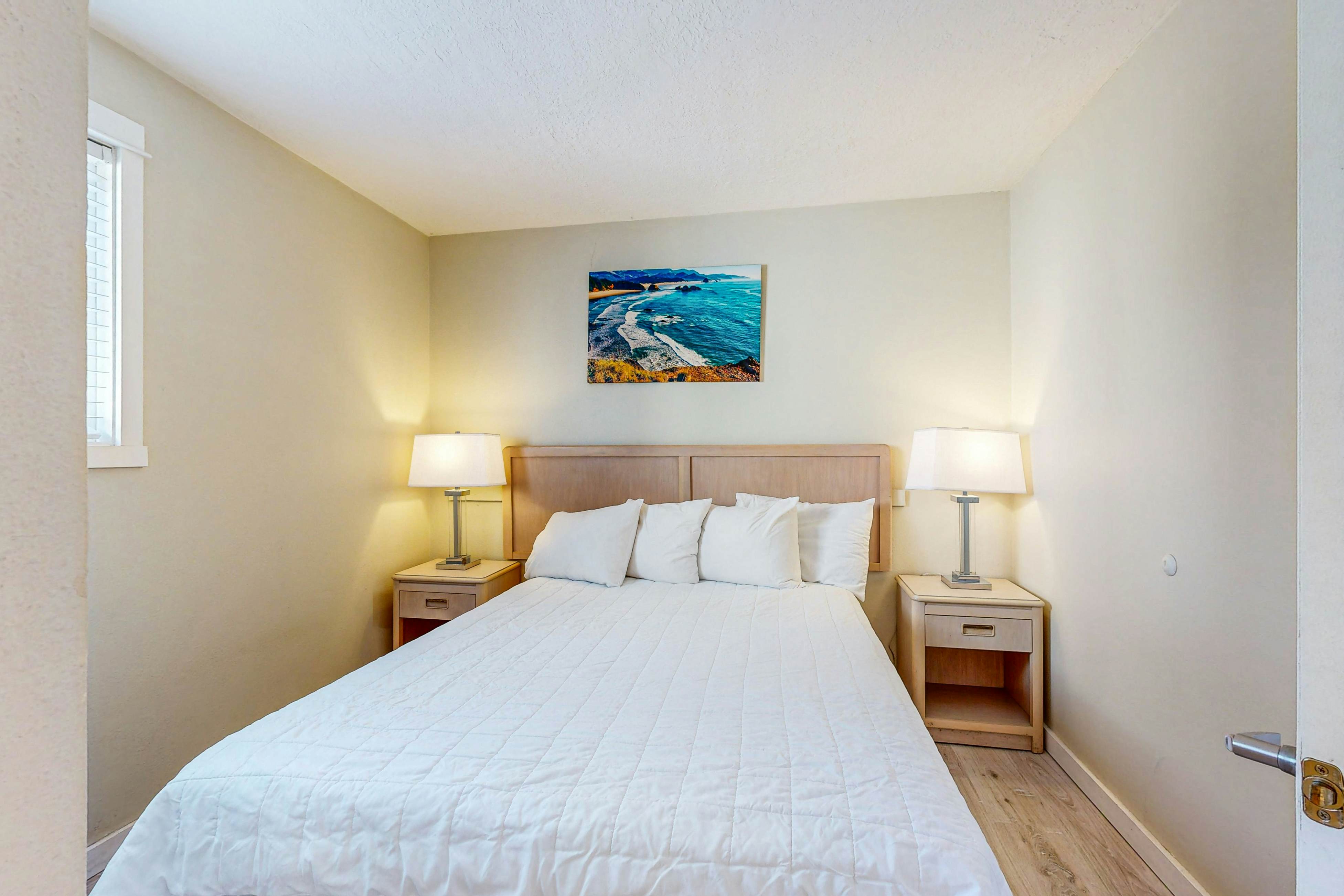 Dog-Friendly Condo with Partial Ocean Views - Short Walk to the Beach