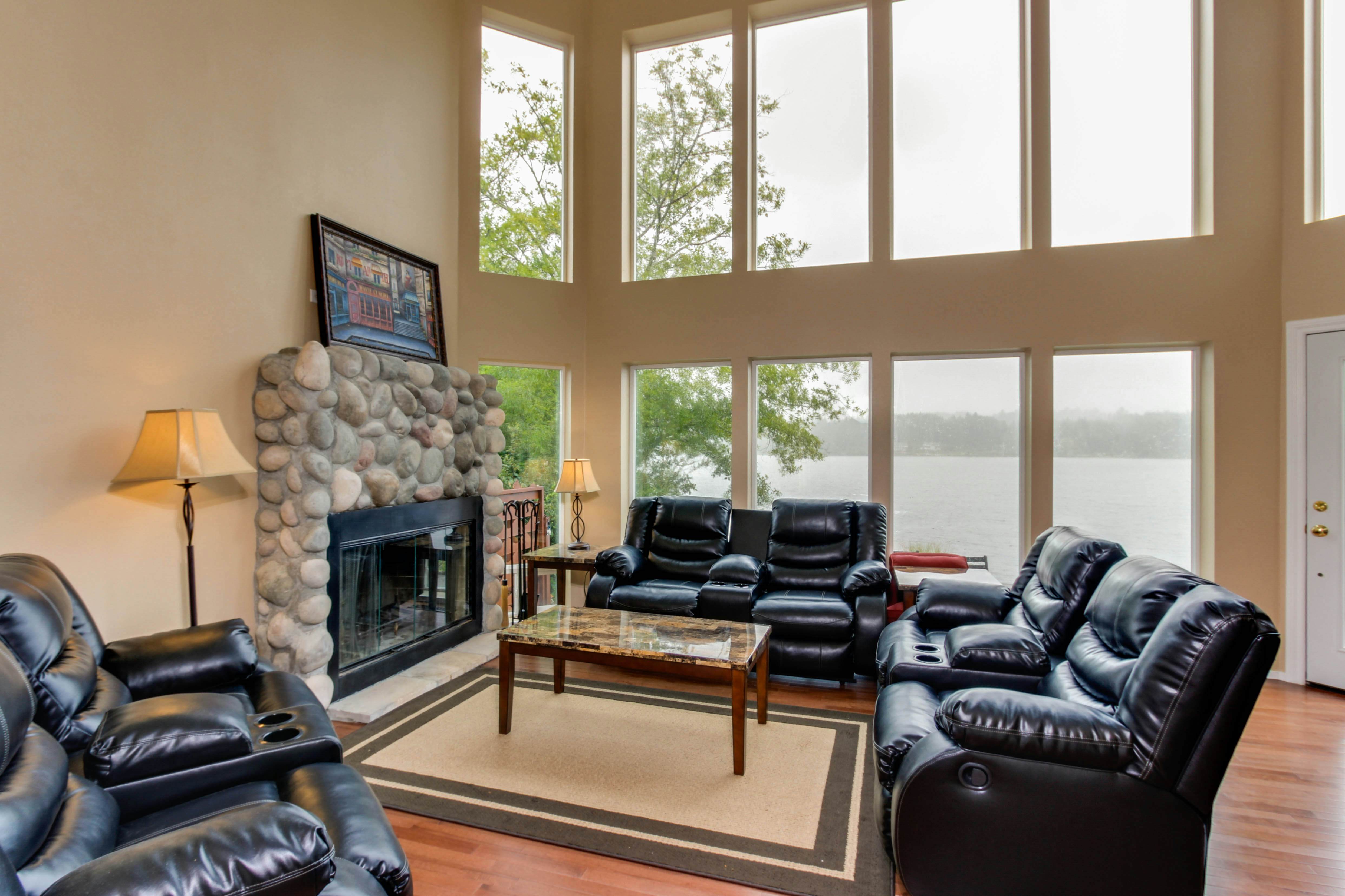 Dog-Friendly Lakefront Vacation Home with Stunning Views & Spacious Deck