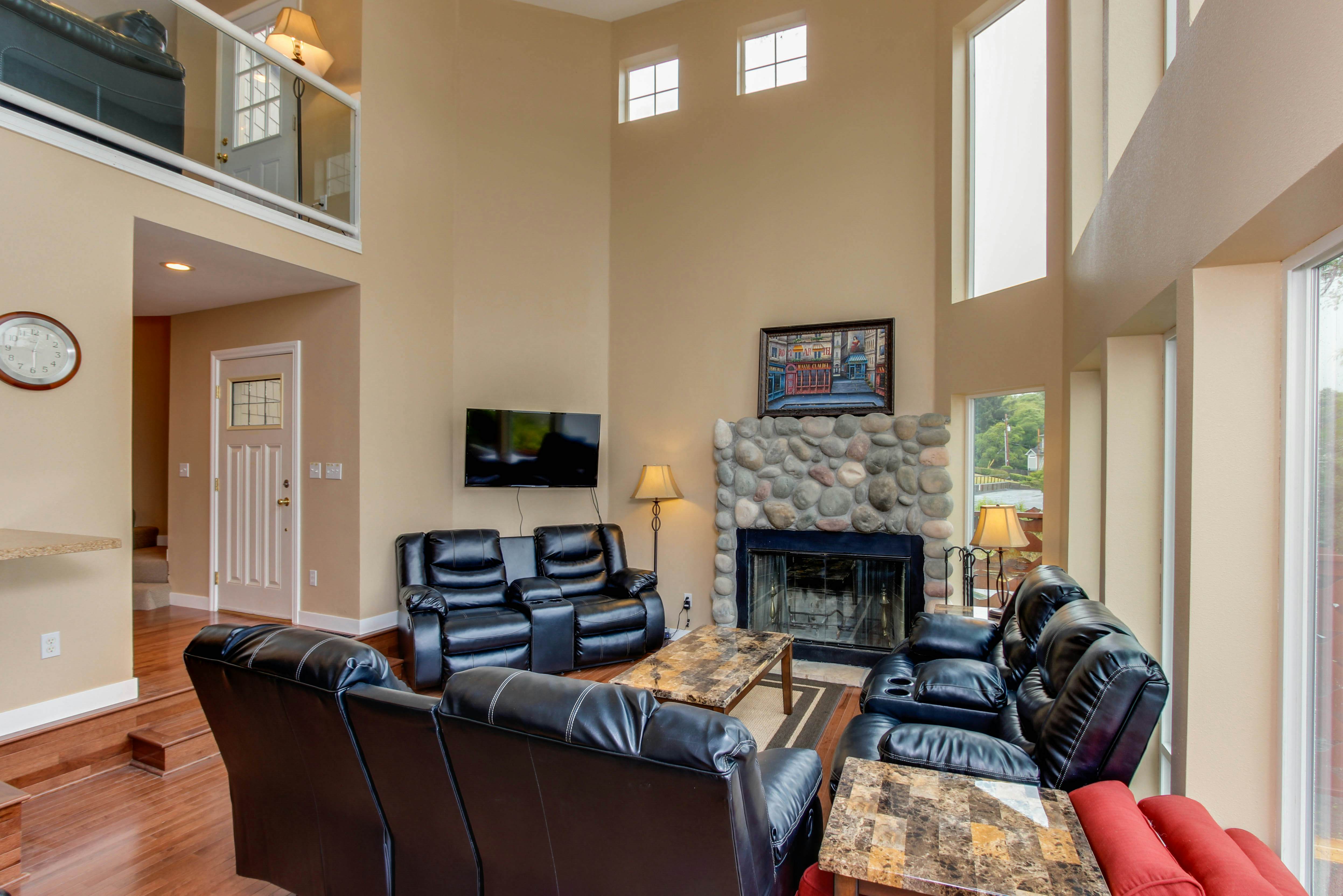 Dog-Friendly Lakefront Vacation Home with Stunning Views & Spacious Deck