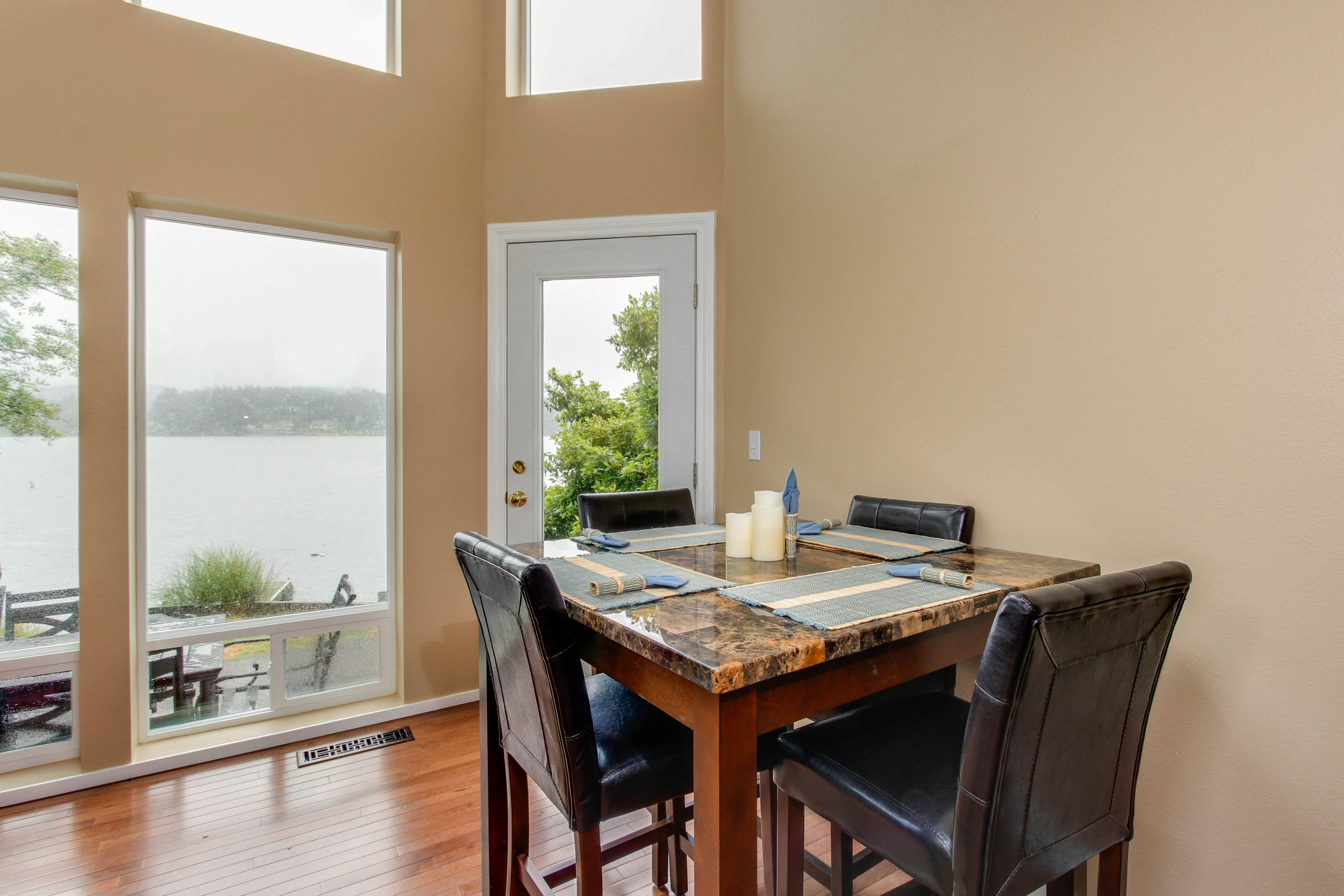 Dog-Friendly Lakefront Vacation Home with Stunning Views & Spacious Deck