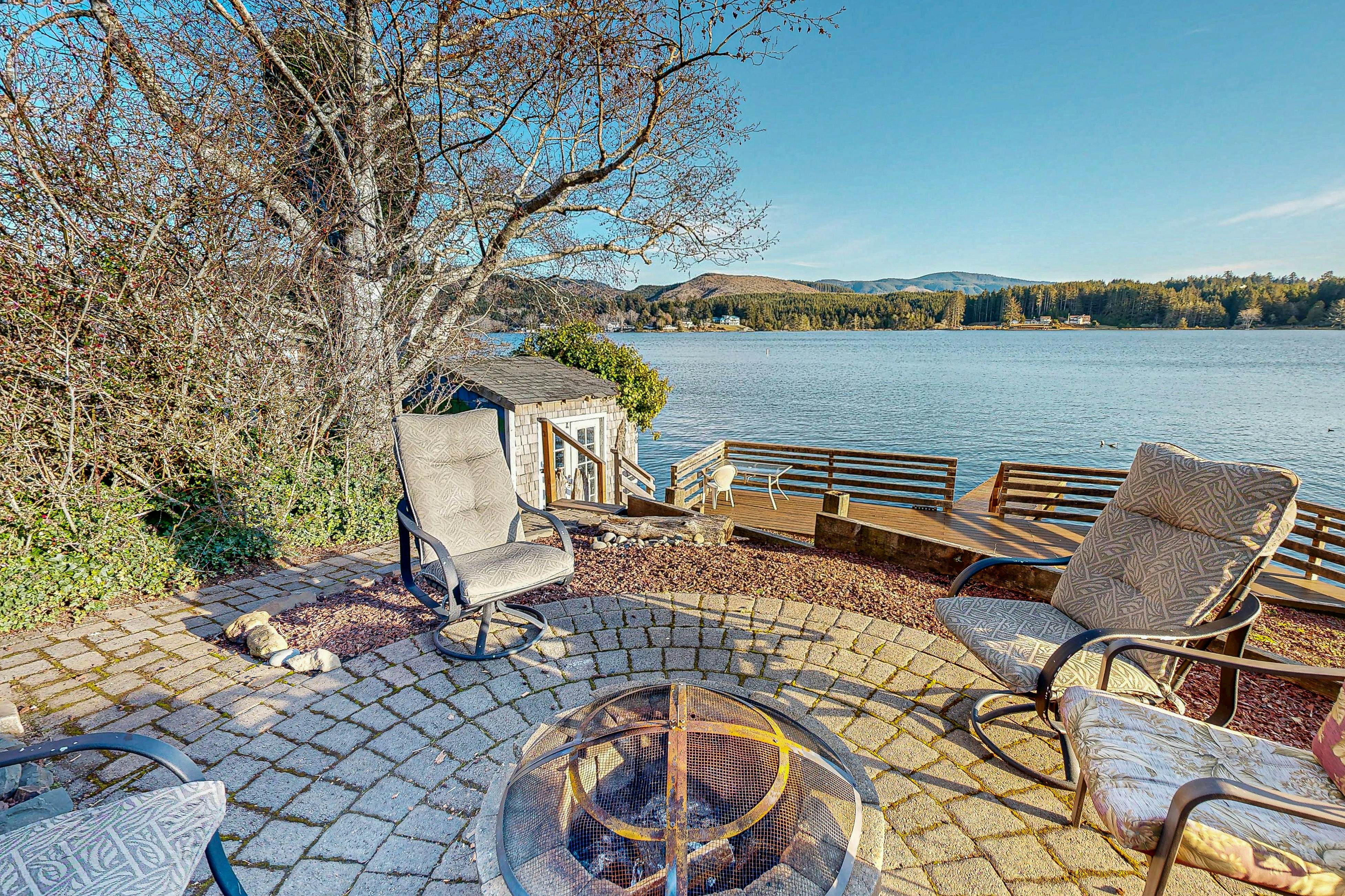 Dog-Friendly Lakefront Vacation Home with Stunning Views & Spacious Deck